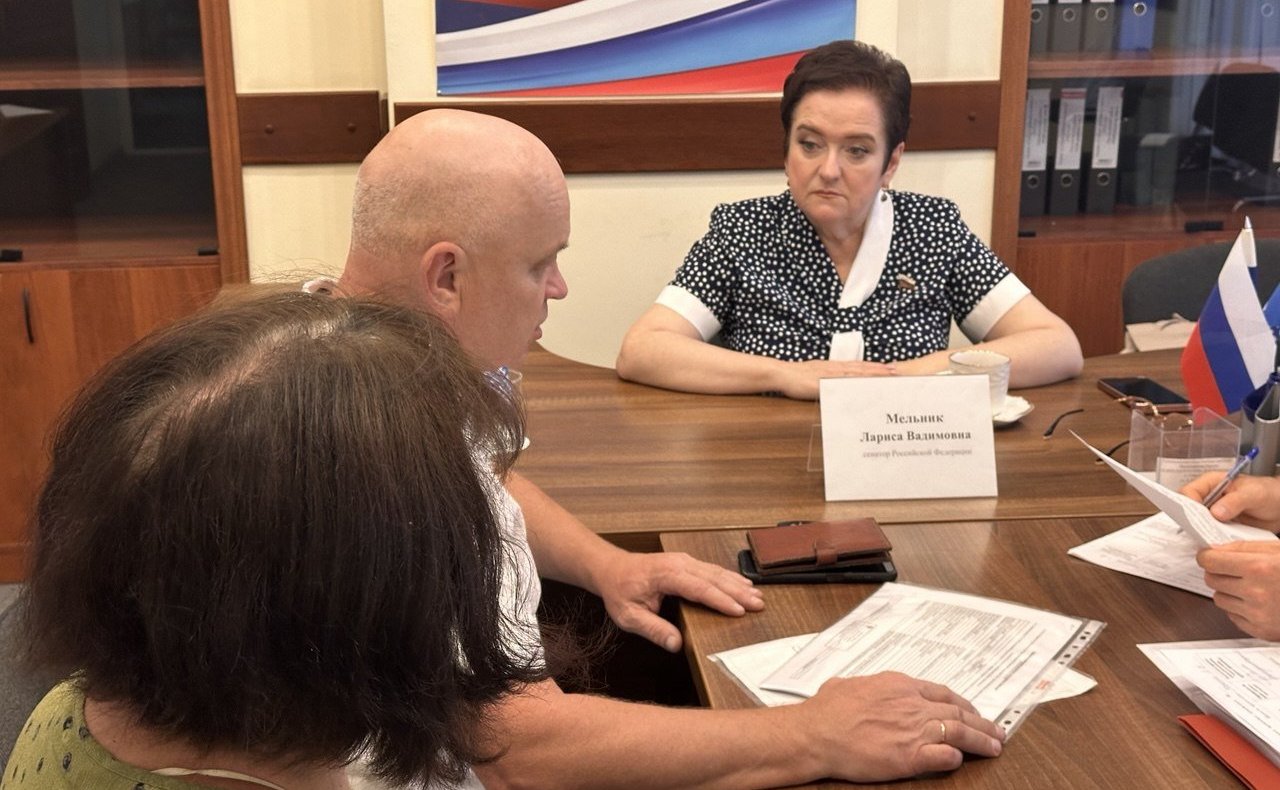 Лариса Мельник провела первый сентябрьский личный приём