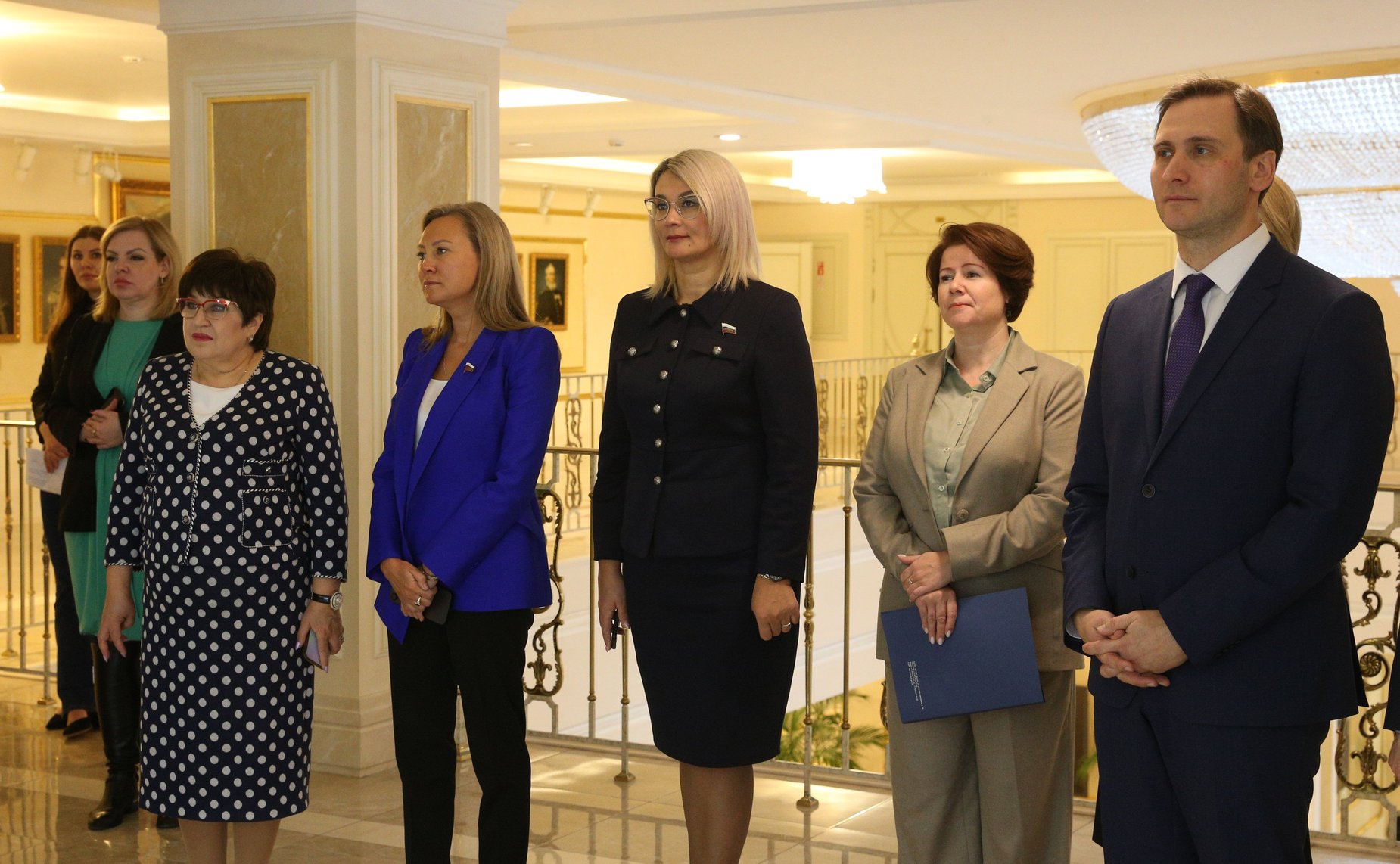 Открытие в Совете Федерации выставки «Российский Красный Крест. 155 лет на службе милосердия»