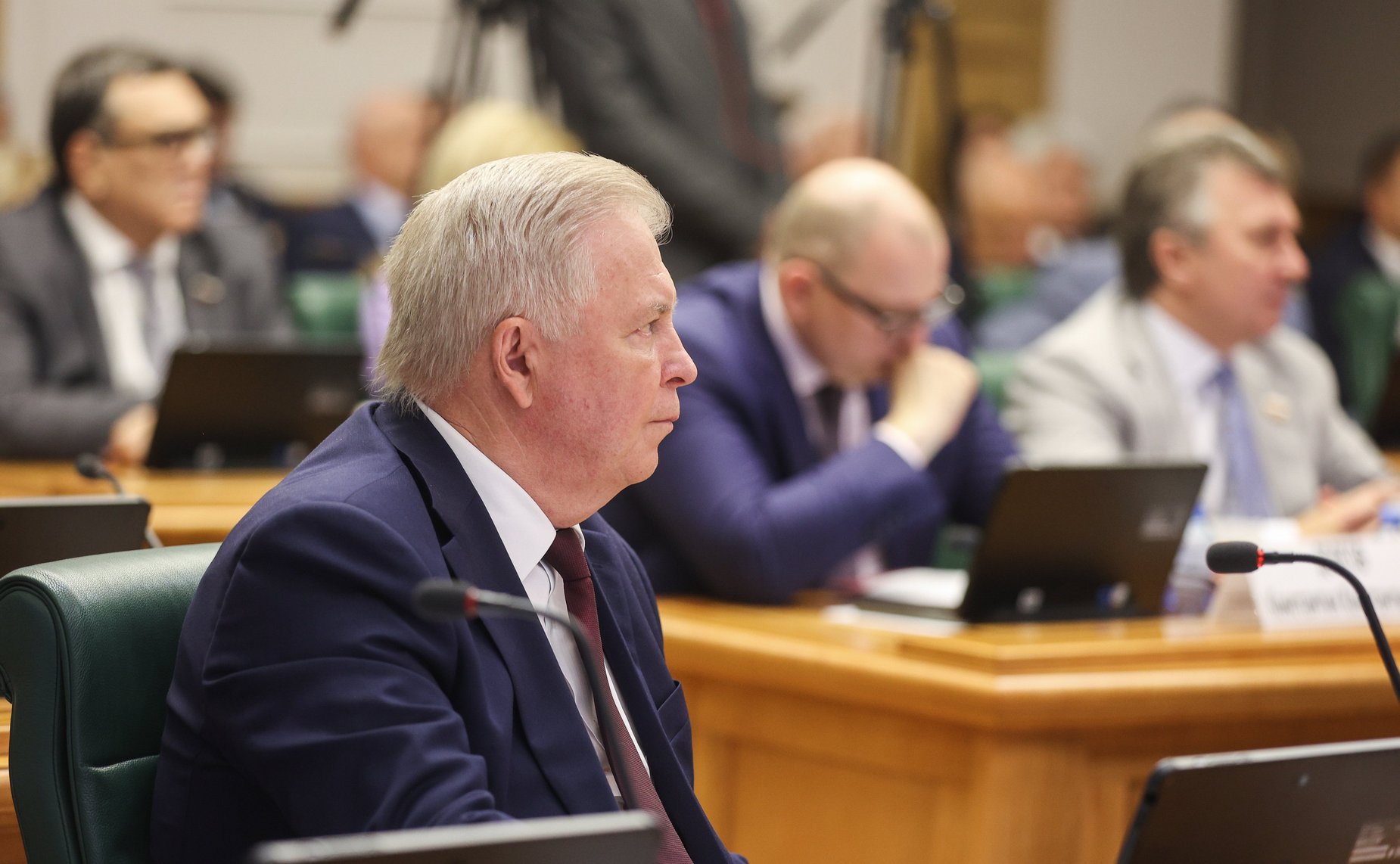 Встреча сенаторов Российской Федерации с заместителем Председателя Правительства РФ Маратом Хуснуллиным в формате «открытого диалога»