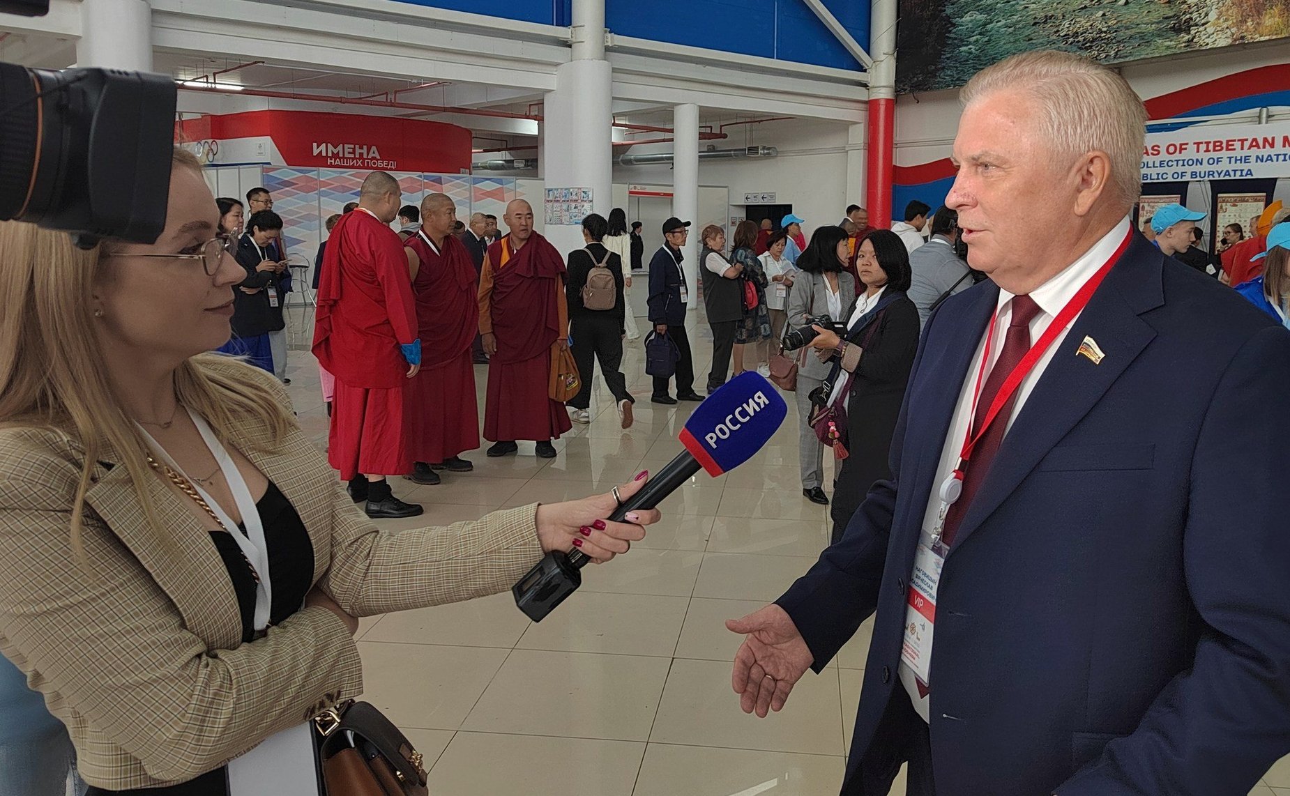 Вячеслав Наговицын принял участие в Первом Международном буддийском форуме, который состоялся в Бурятии