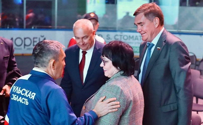 Александр Савин принял участие в открытии VIII Всероссийской Спартакиады среди трудящихся