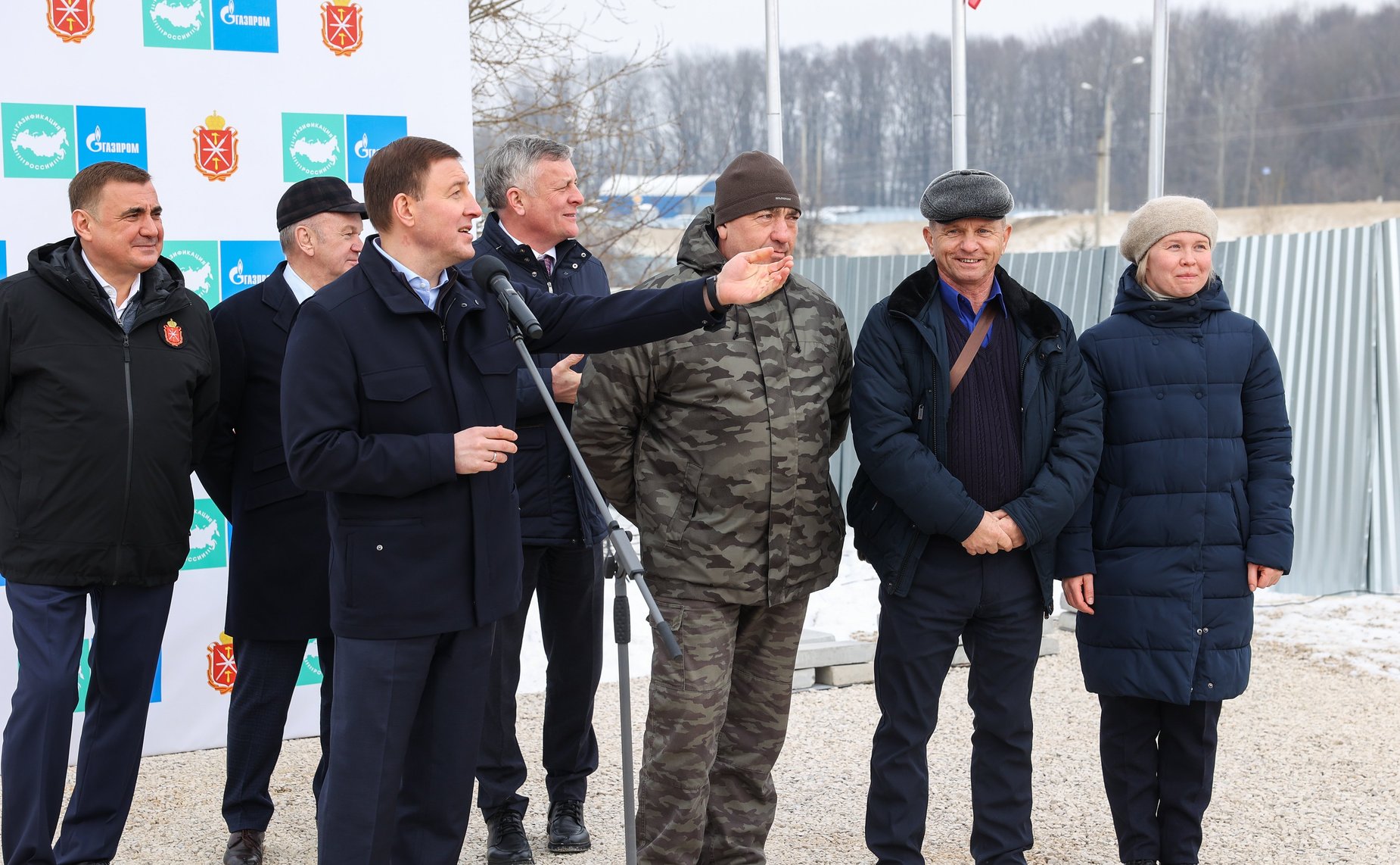 Первый заместитель Председателя Совета Федерации Андрей Турчак посетил Щекинский район Тульской области и принял участие в торжественных мероприятиях по пуску газа в рамках программы социальной газификации домовладений