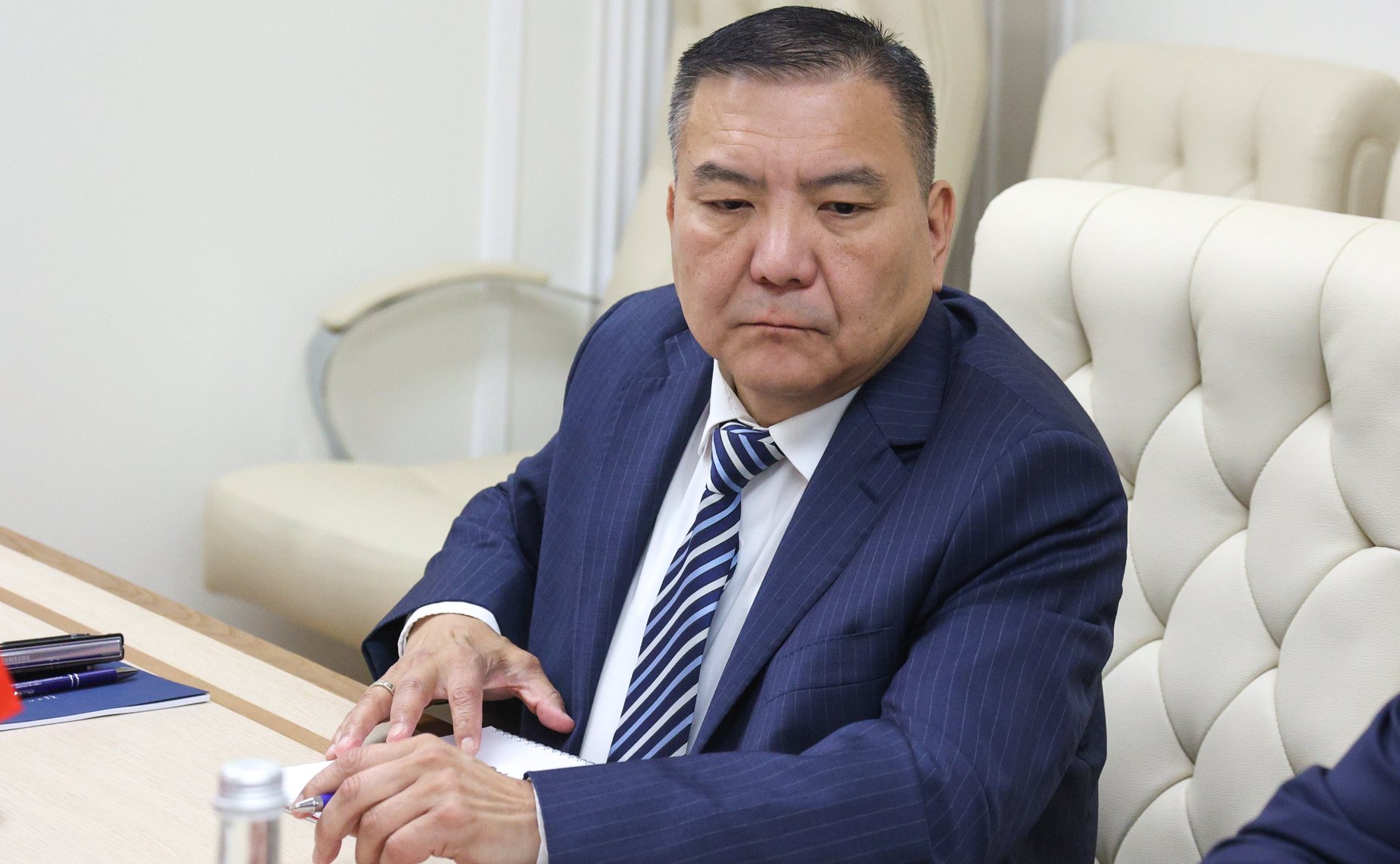 Константин Косачев провел встречу с Чрезвычайным и Полномочным Послом Монголии в Российской Федерации Дуламсурэнгийн Давой