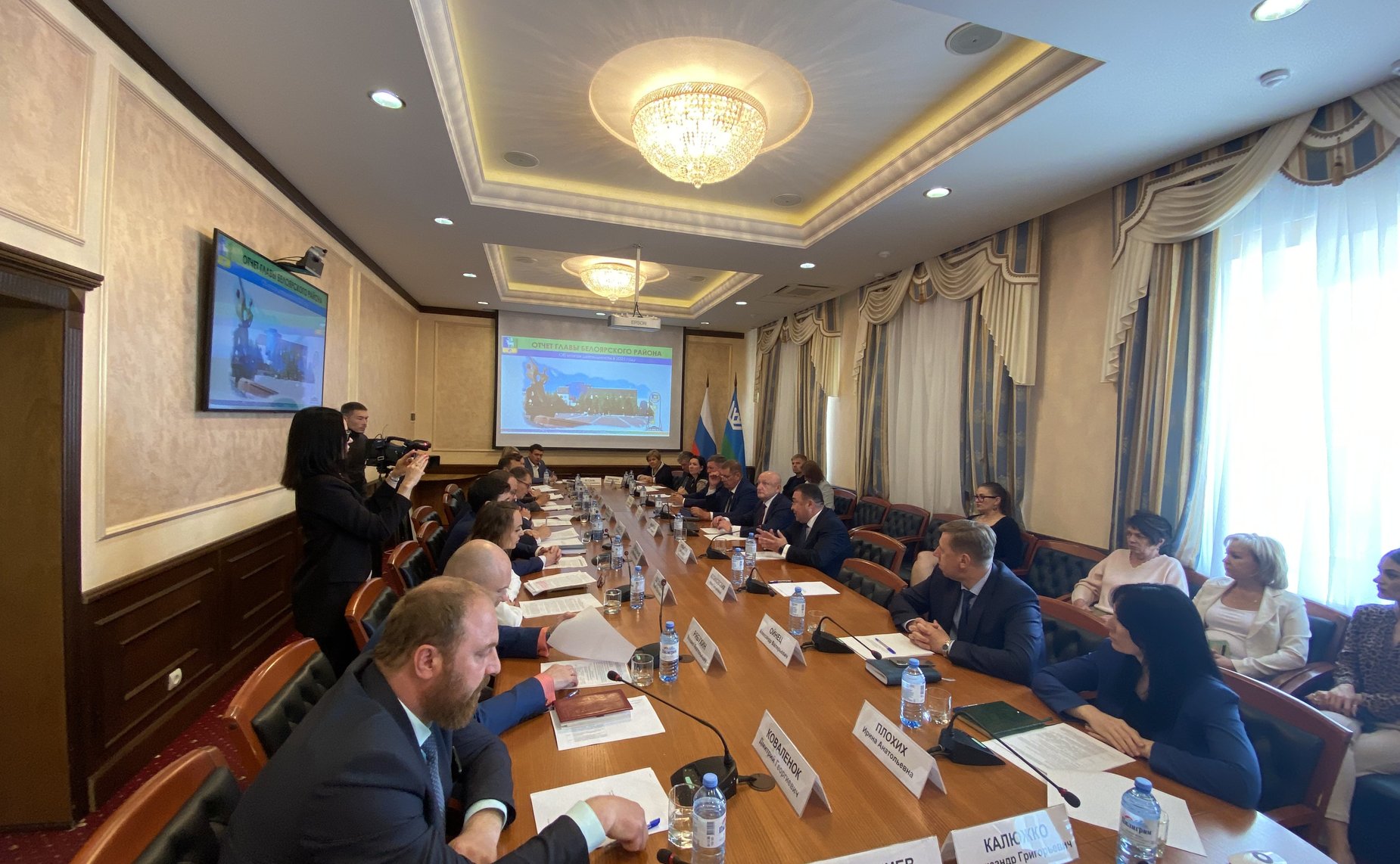 Александр Новьюхов, Нина Куликовских и Николай Семисотов посетили Белоярский район Ханты-Мансийского автономного округа – Югры