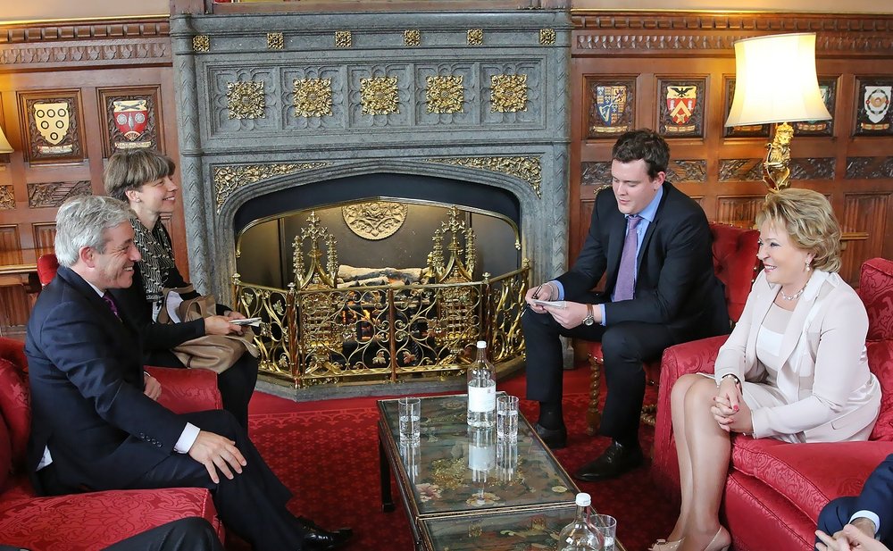 Визит Председателя СФ В. Матвиенко в Великобританию