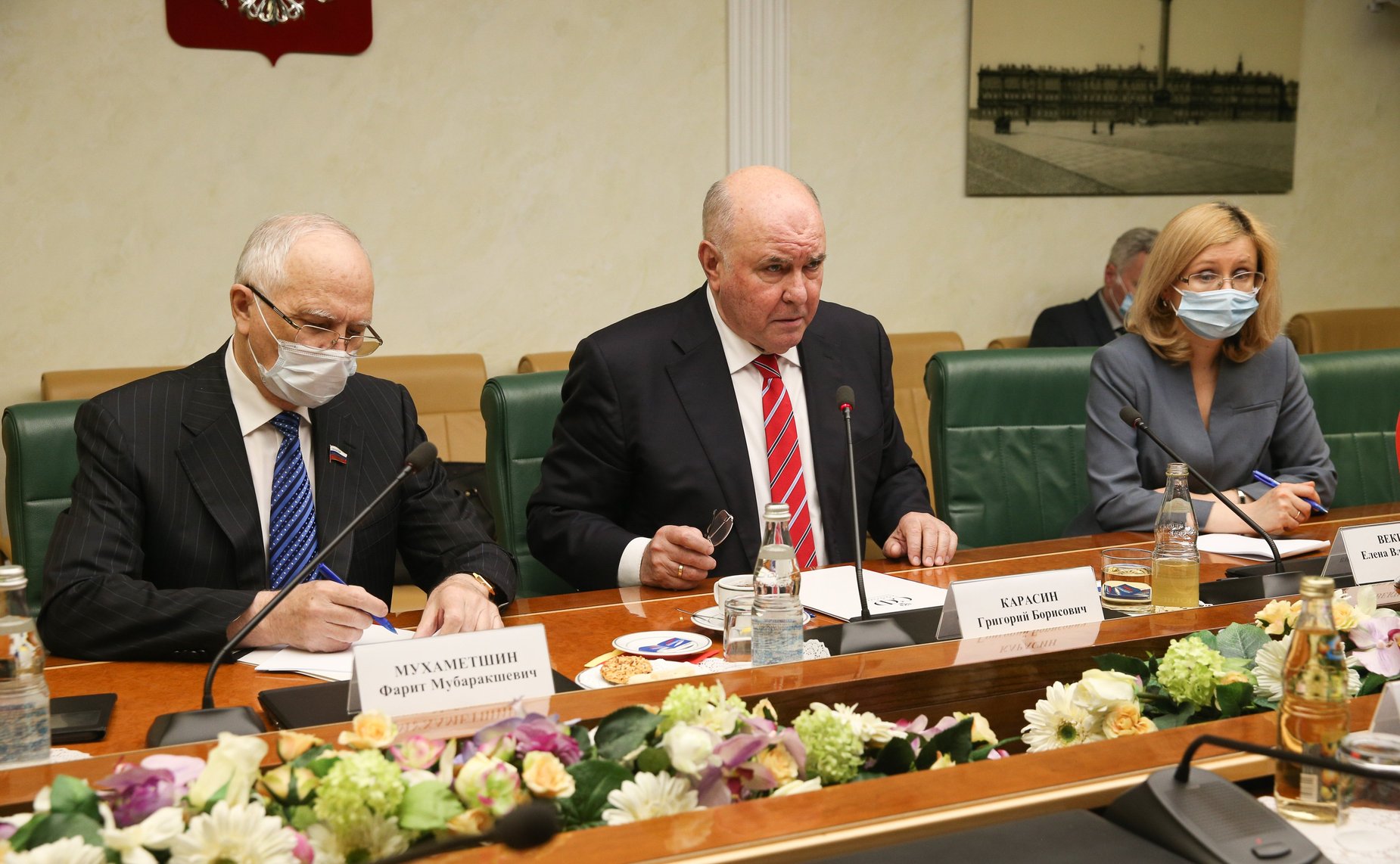 Григорий Карасин провел встречу с Чрезвычайным и Полномочным Послом Киргизской Республики в РФ Гульнарой-Кларой Самат