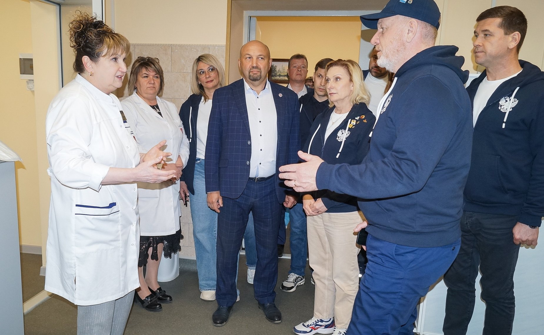 Сенаторы посетили ГБУЗ Калужской области «Центральная межрайонная больница № 3» (г. Козельск)