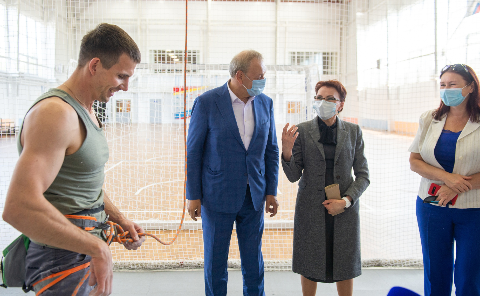 Татьяна Кусайко в рамках поездки в регион посетила объекты благоустройства в г. Апатиты