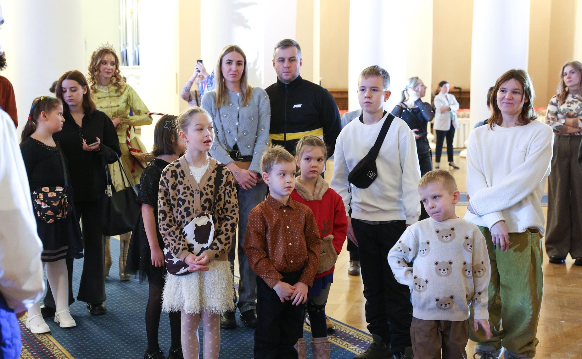 По инициативе Валентины Матвиенко в Таврическом дворце Санкт-Петербурга организована Рождественская елка для детей участников СВО