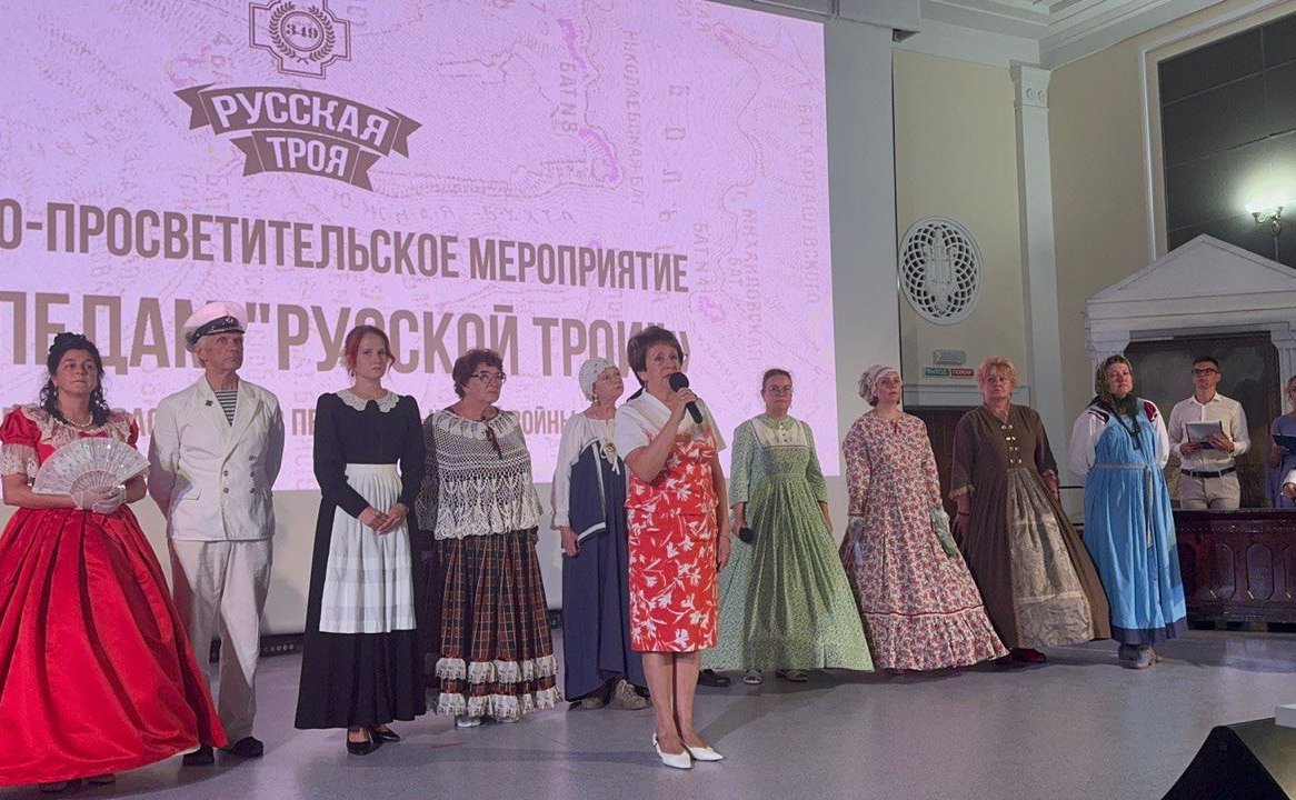 Екатерина Алтабаева приняла участие в торжественном открытии историко-просветительского мероприятия «По следам «Русской Трои»