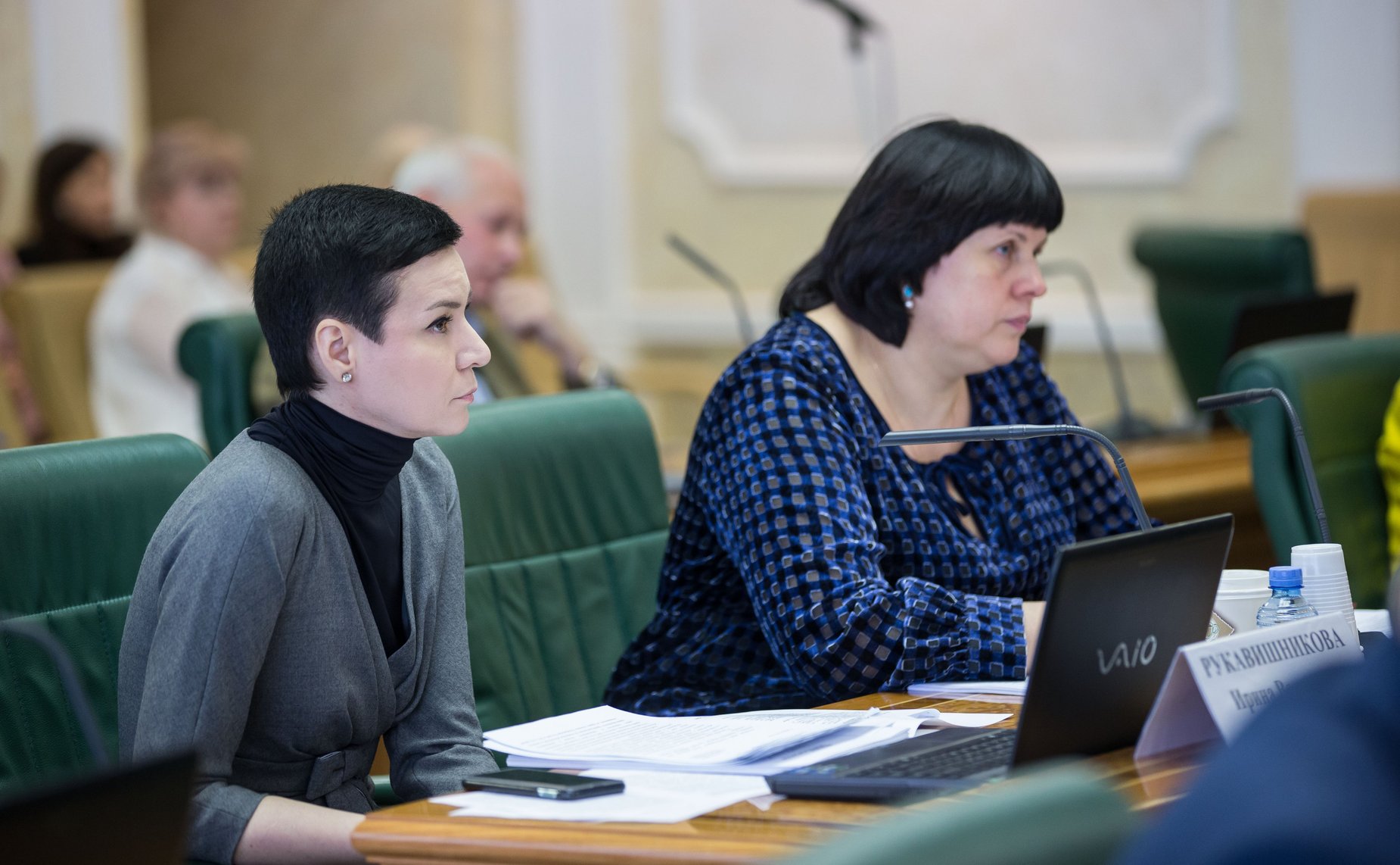 Ирина Рукавишникова и Елена Афанасьева