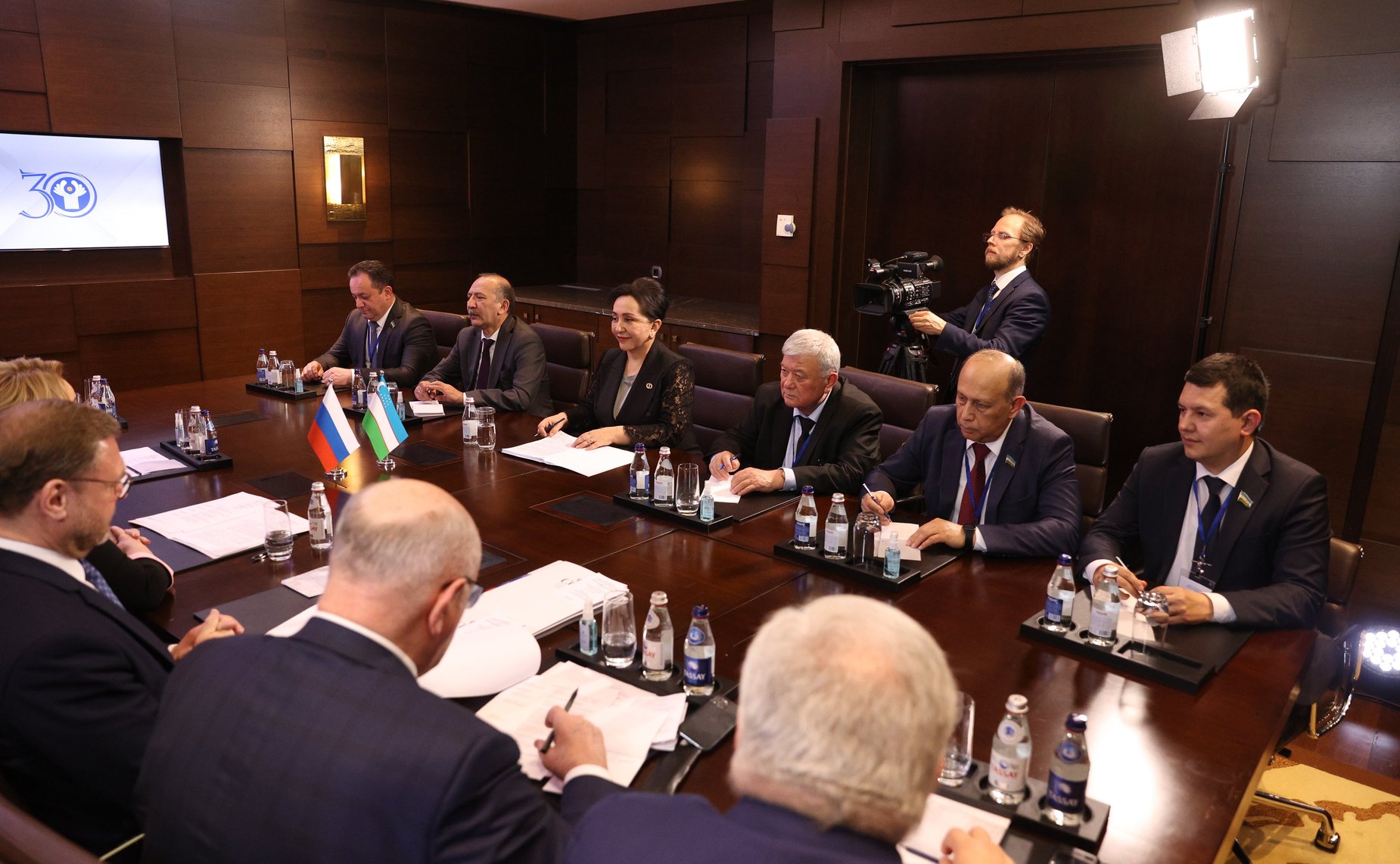 Встреча Председателя Совета Федерации Валентины Матвиенко с Председателем Сената Олий Мажлиса Республики Узбекистан Танзилой Нарбаевой