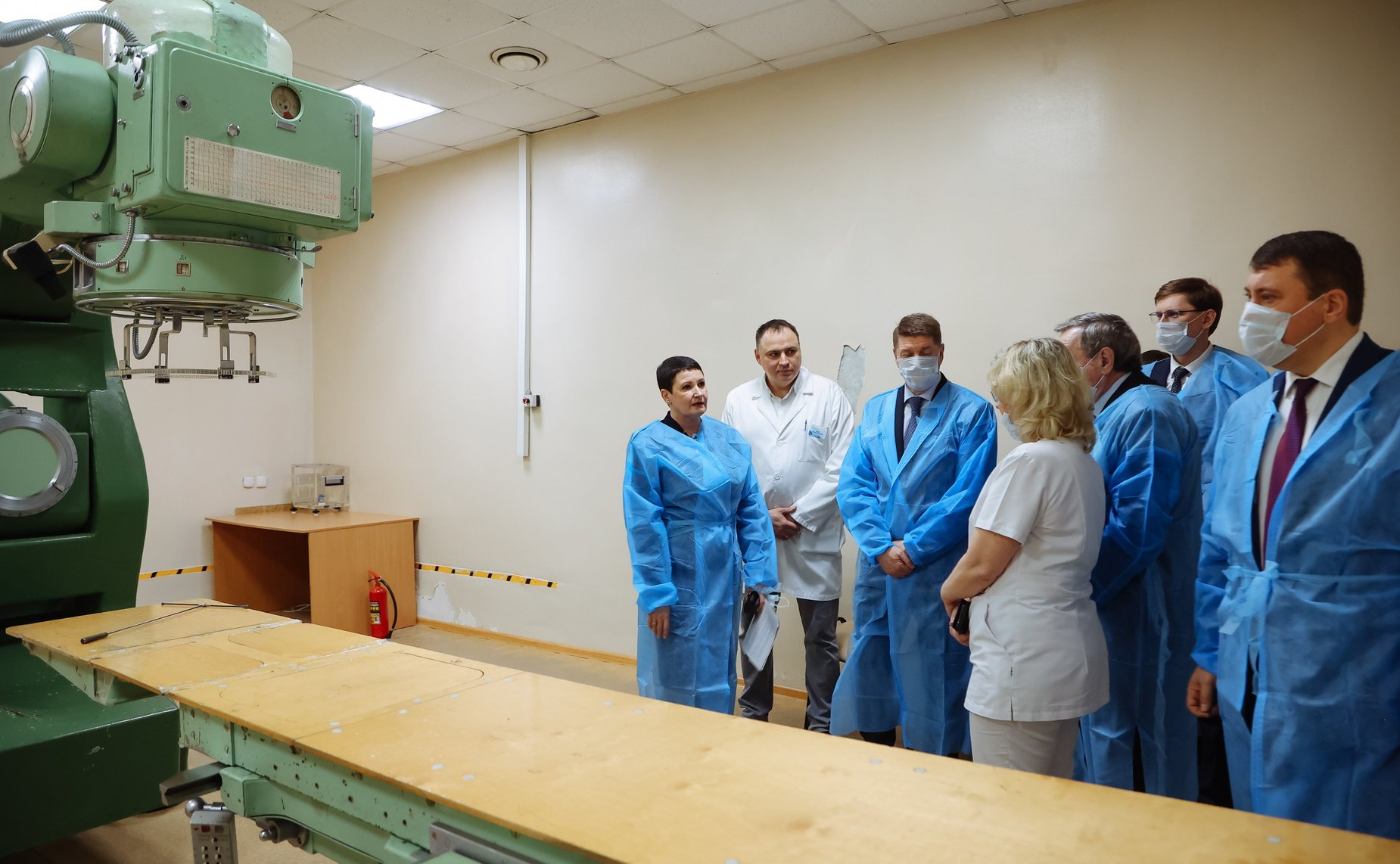 Сенаторы Российской Федерации посетили Амурский онкологический диспансер