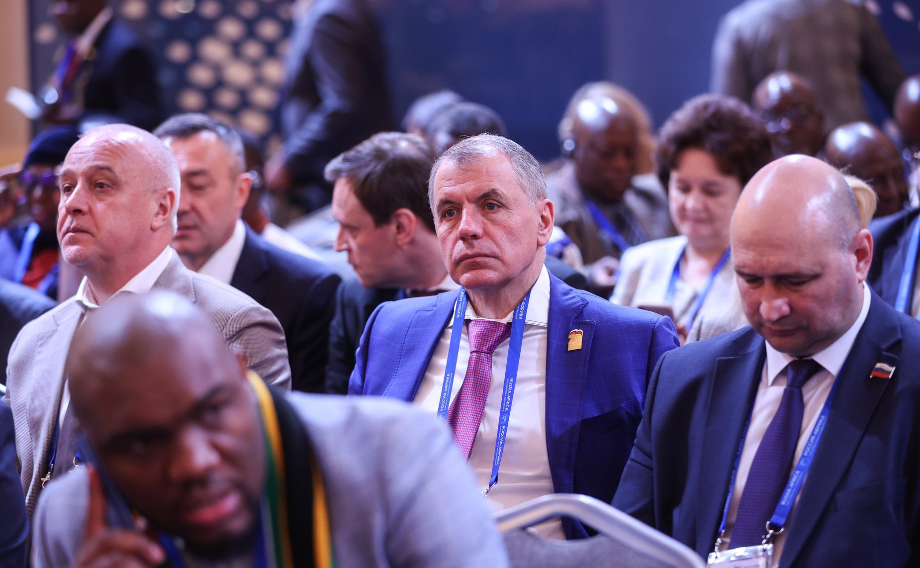 Пленарное заседание второй Международной парламентской конференции «Россия – Африка»
