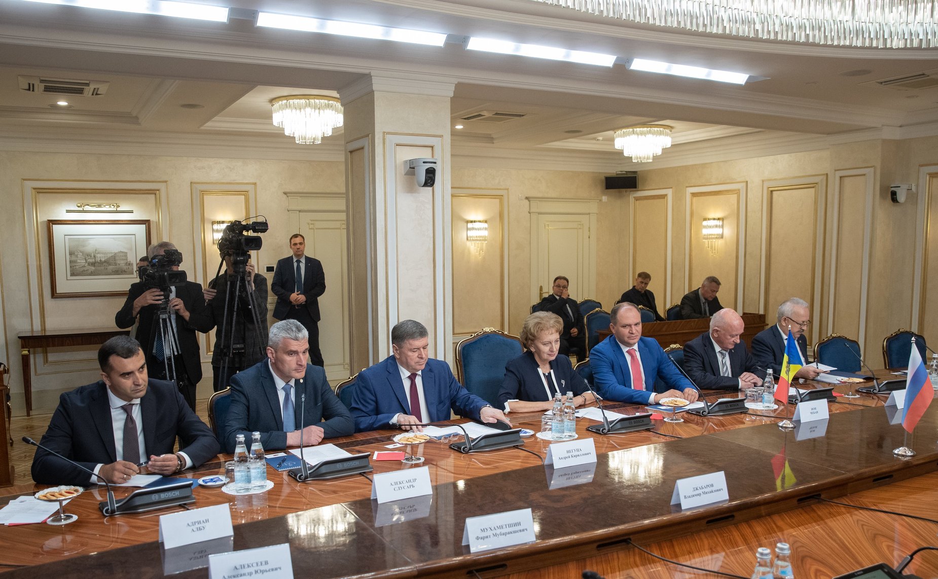 Встреча В. Матвиенко с Председателем Парламента Республики Молдова