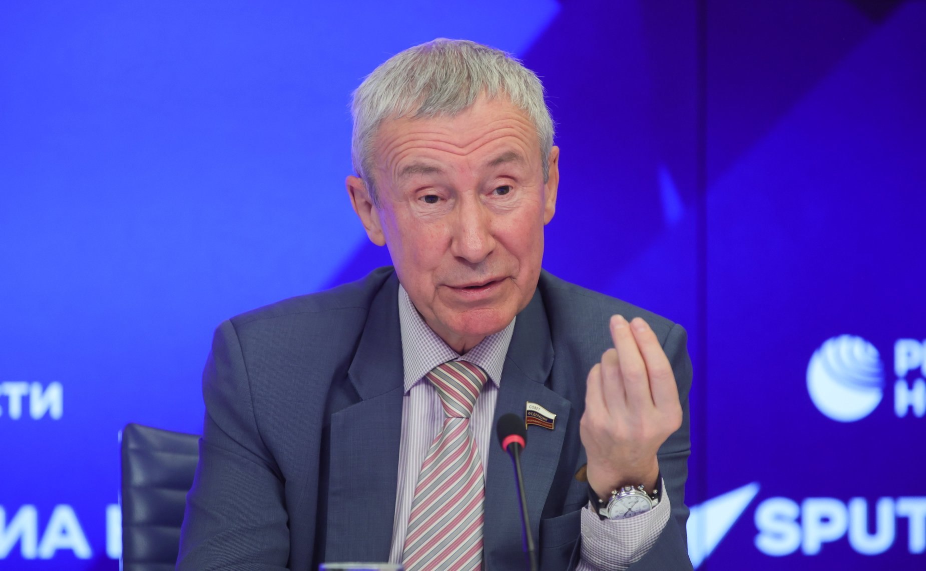 Андрей Климов выступил на пресс-конференции в МИА «Россия сегодня», посвященной роли зарубежной Европы в Большой Евразии