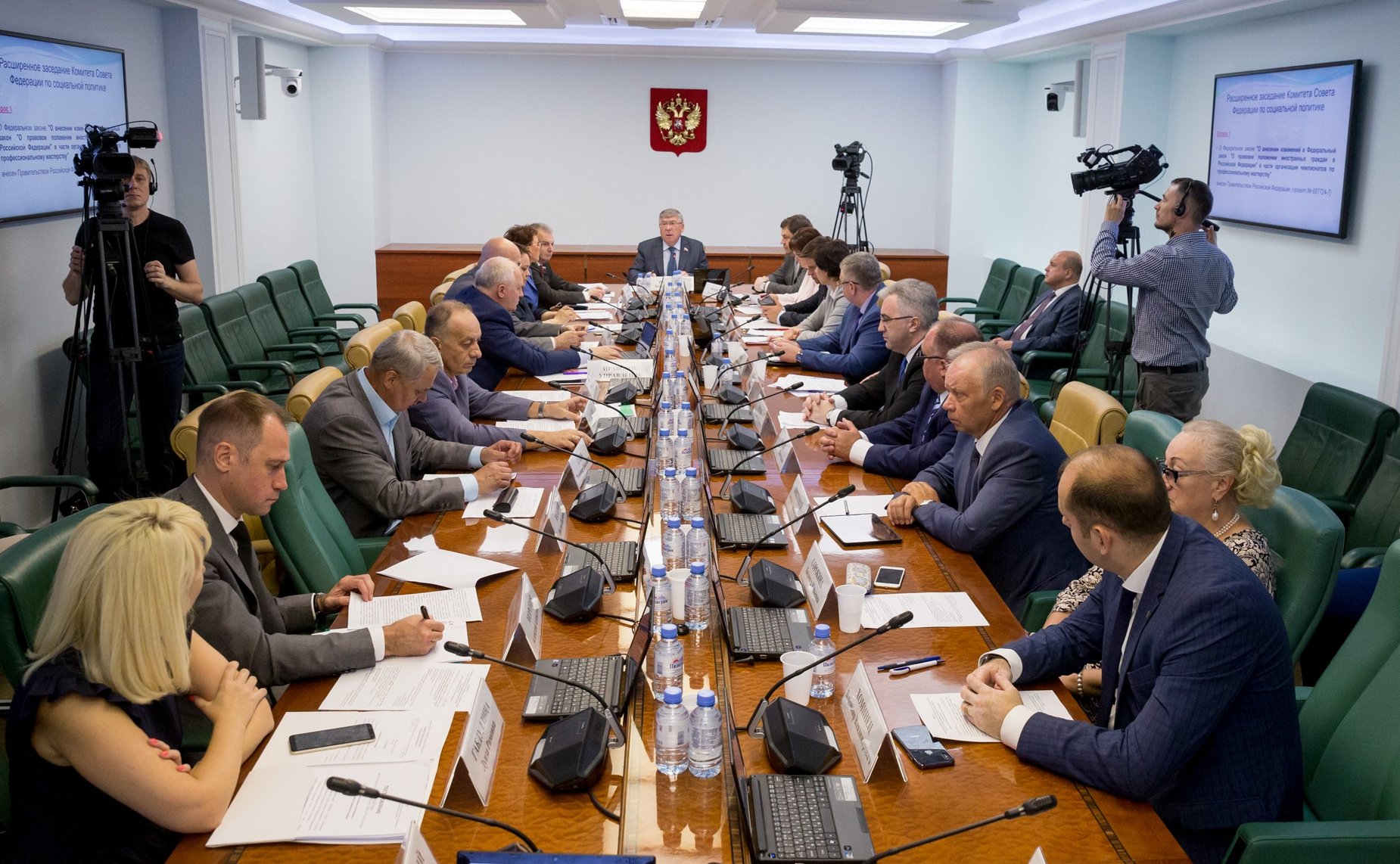 Расширенное заседание Комитета Совета Федерации по социальной политике на тему «Актуальные вопросы реализации социальной политики в Рязанской области»