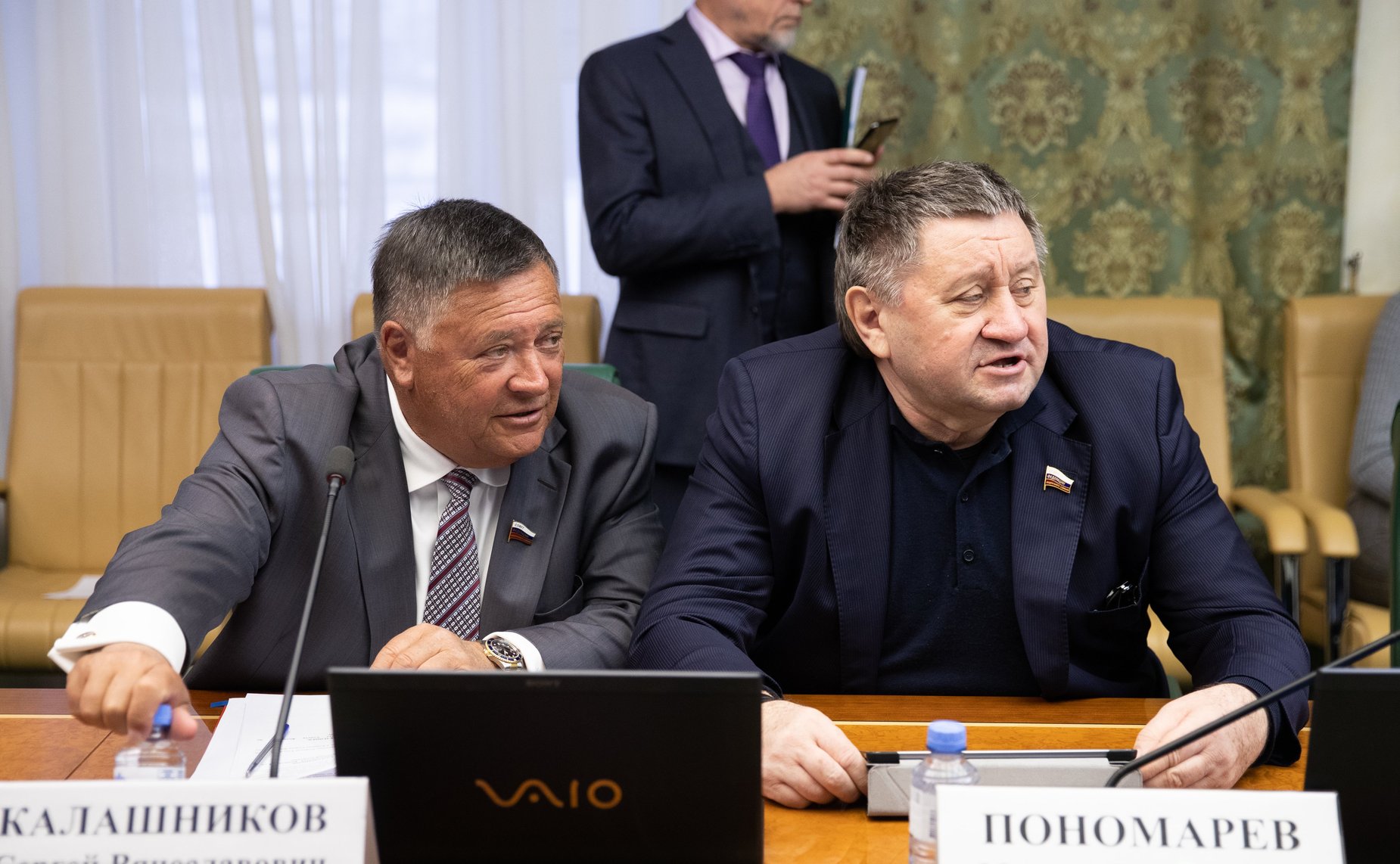 Сергей Калашников и Михаил Пономарев