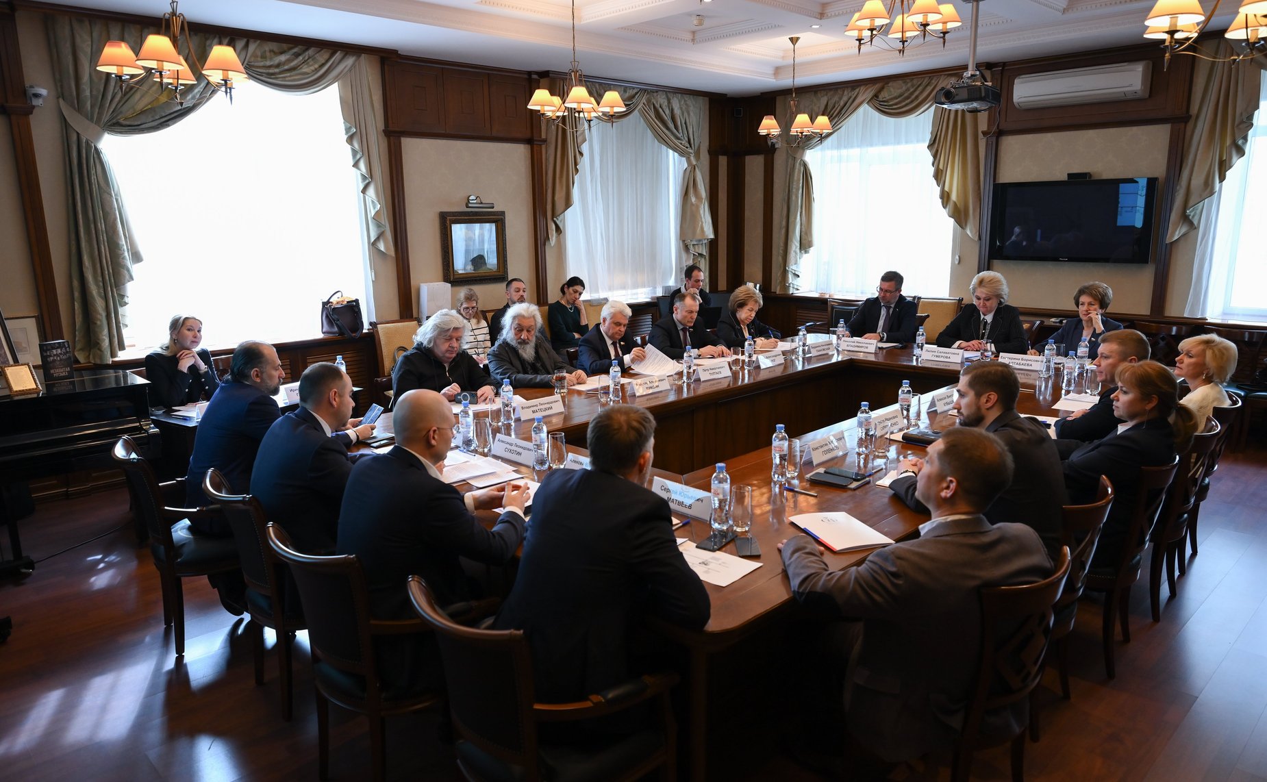 Совещание Комитета Совета Федерации по науке, образованию и культуре совместно с Российским авторским обществом