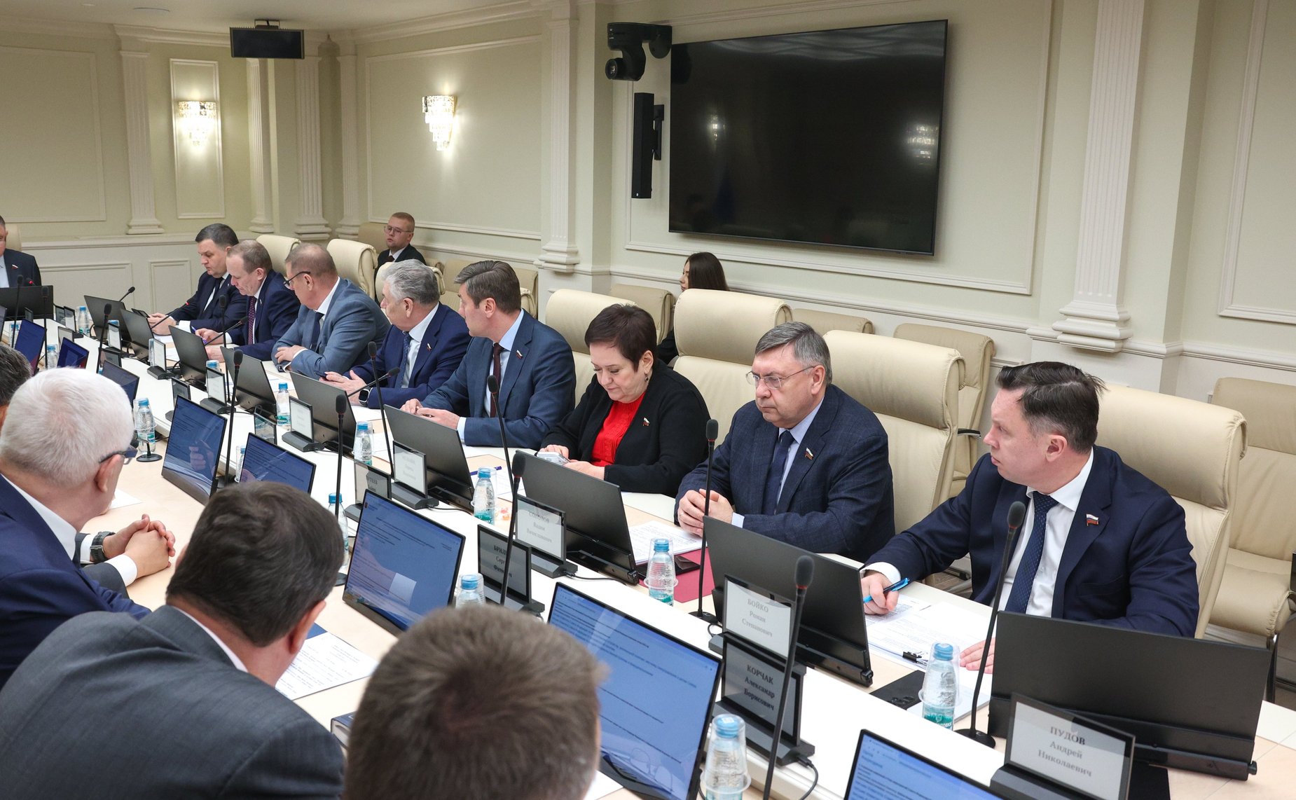 Заседание Комитета Совета Федерации по Регламенту и организации парламентской деятельности