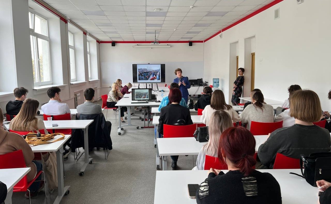Екатерина Алтабаева провела встречу со студентами Московского городского педагогического университета