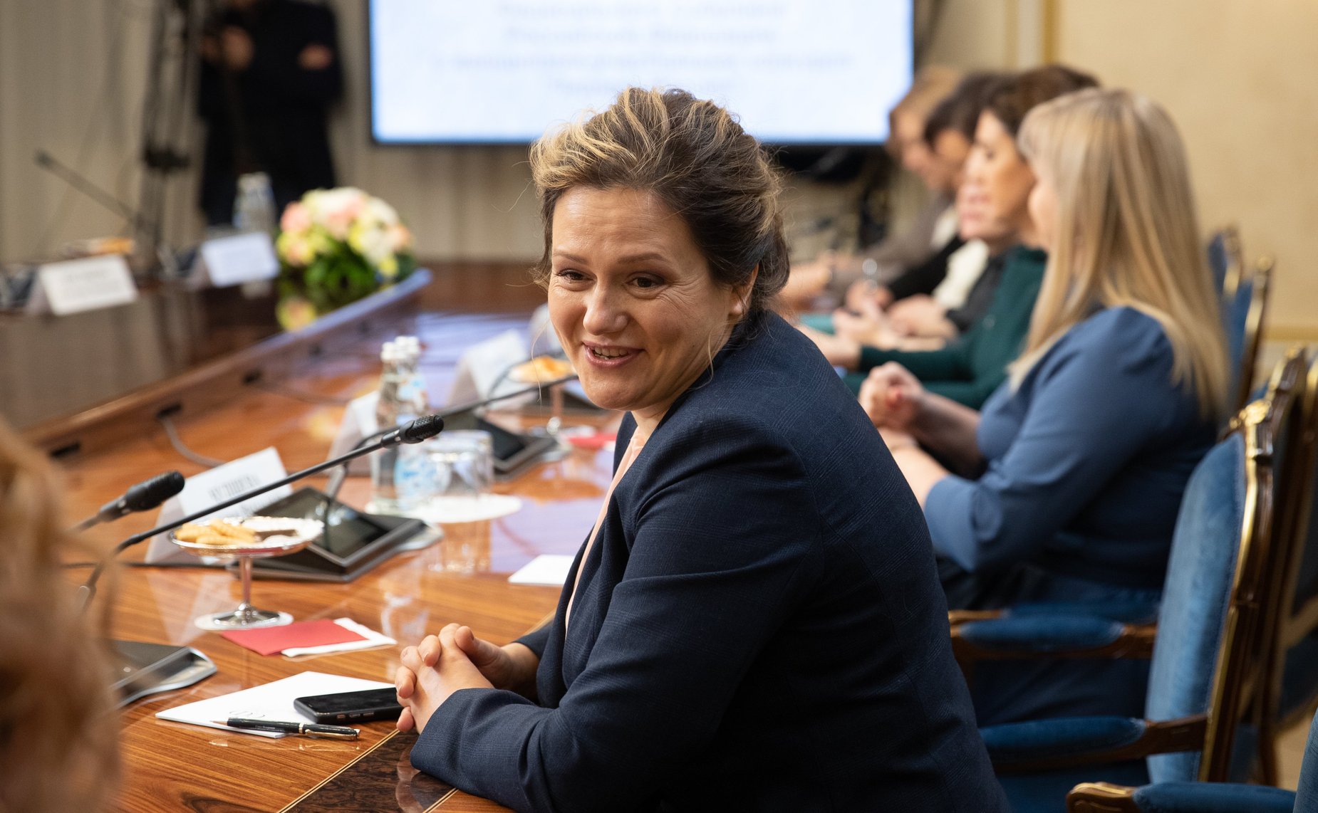 Встреча В. Матвиенко с женщинами – участницами конкурса «Лидеры России»