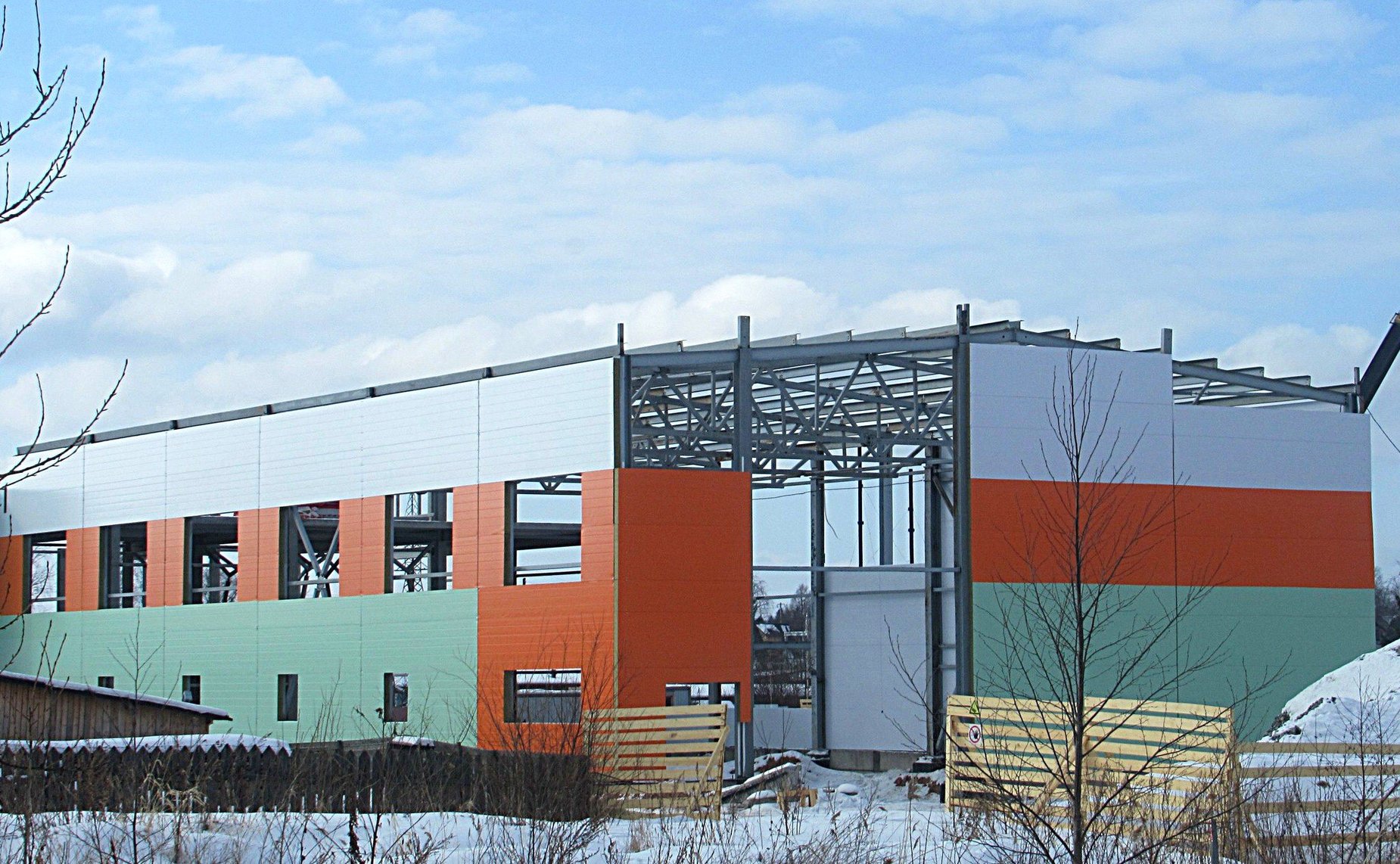 Строительство спального корпуса на 100 мест для кадетской школы