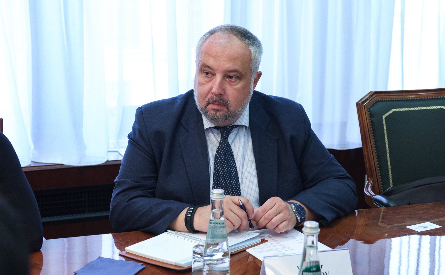 Встреча заместителя Председателя Совета Федерации Константина Косачева с заместителем Председателя Постоянного комитета Всекитайского собрания народных представителей Китайской Народной Республики Пэн Цинхуа