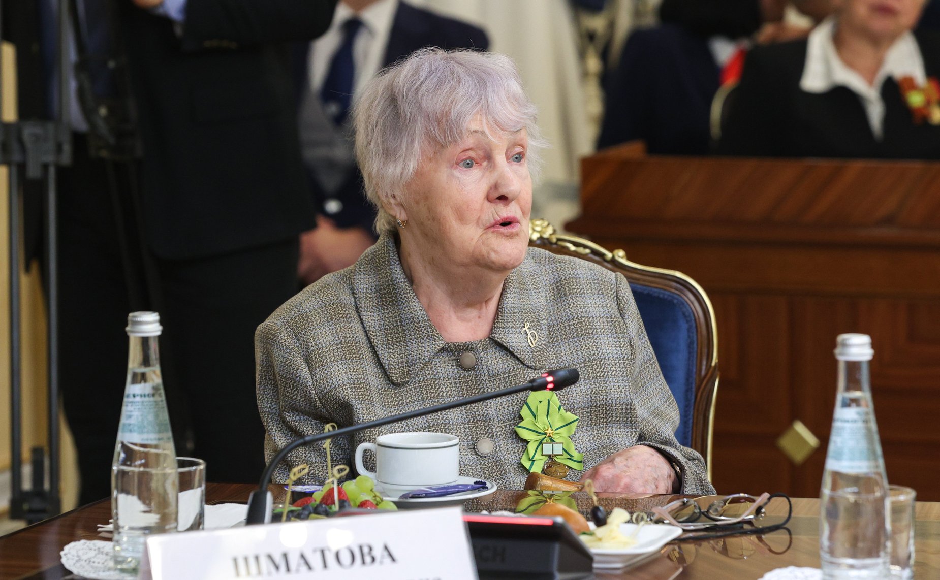 Встреча Председателя Совета Федерации Валентины Матвиенко с делегацией общества «Жители блокадного Ленинграда» Санкт-Петербурга