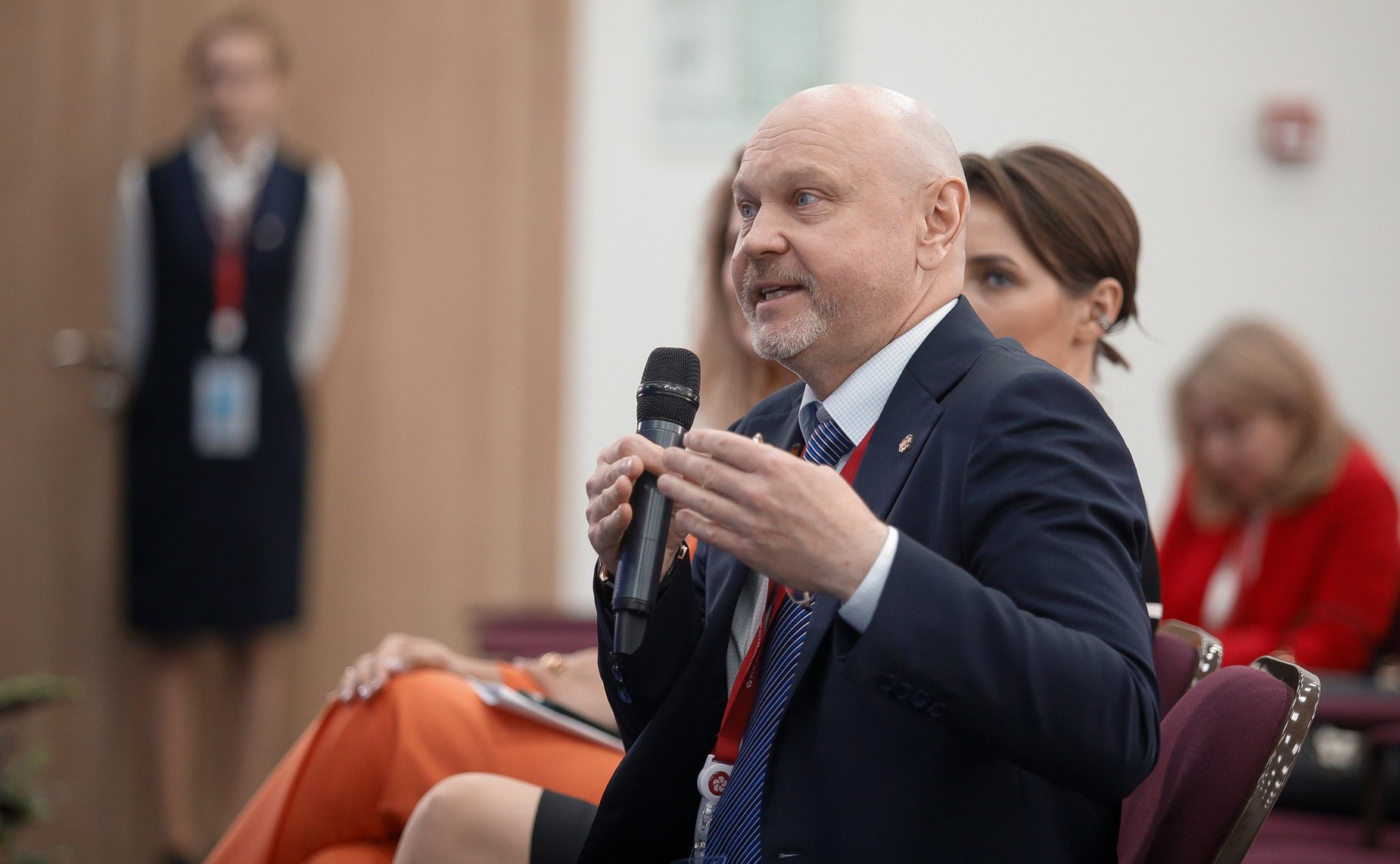 XXVII Петербургский международный экономический форум (ПМЭФ’24). «Здоровьесбережение населения в интересах государственной политики» (фото Фонд Росконгресс)