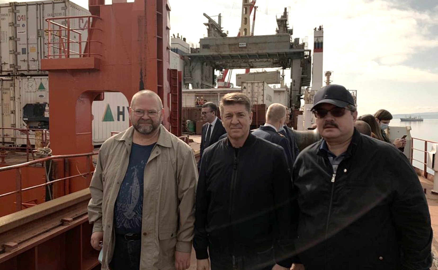 Олег Мельниченко, Андрей Шевченко и Анатолий Широков