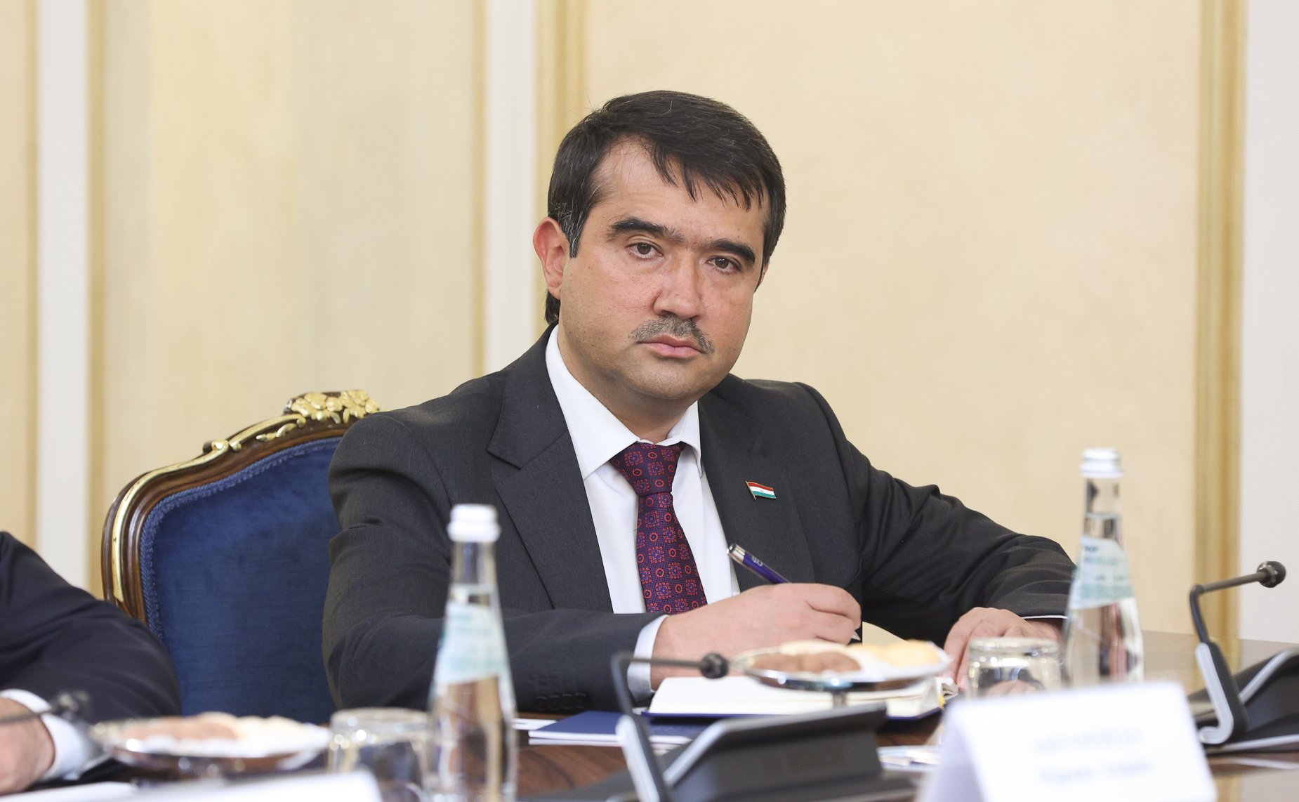 Валентина Матвиенко обсудила с Председателем Маджлиси милли Маджлиси Оли Республики Таджикистан Рустами Эмомали