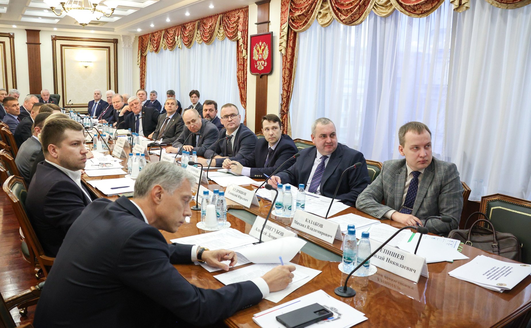 Совещание Комитета СФ по обороне и безопасности «О ходе эксперимента по сбору биометрической информации в пунктах пропуска через государственную границу Российской Федерации»