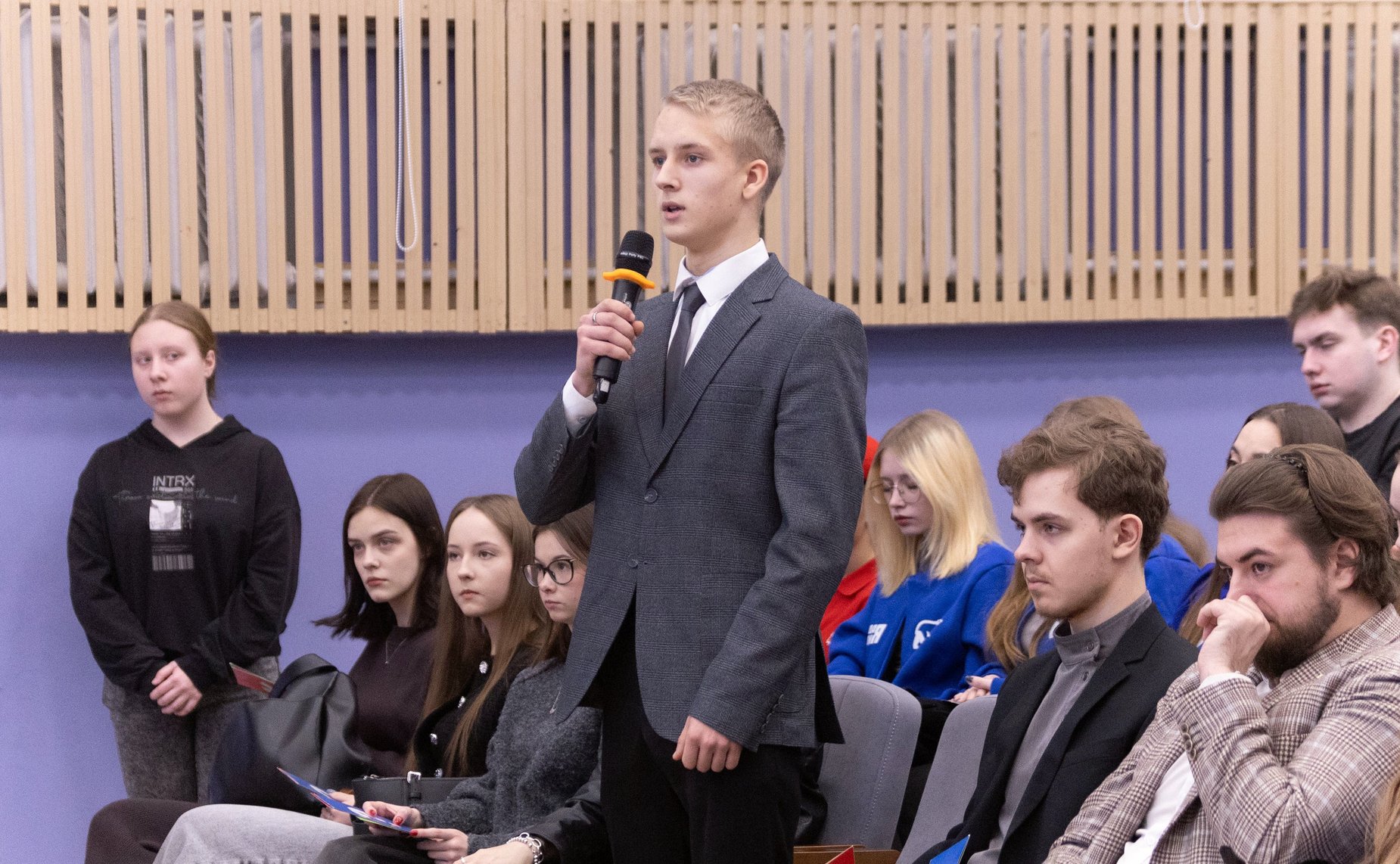 Встреча участников специальной военной операции с молодежью Вологодской области