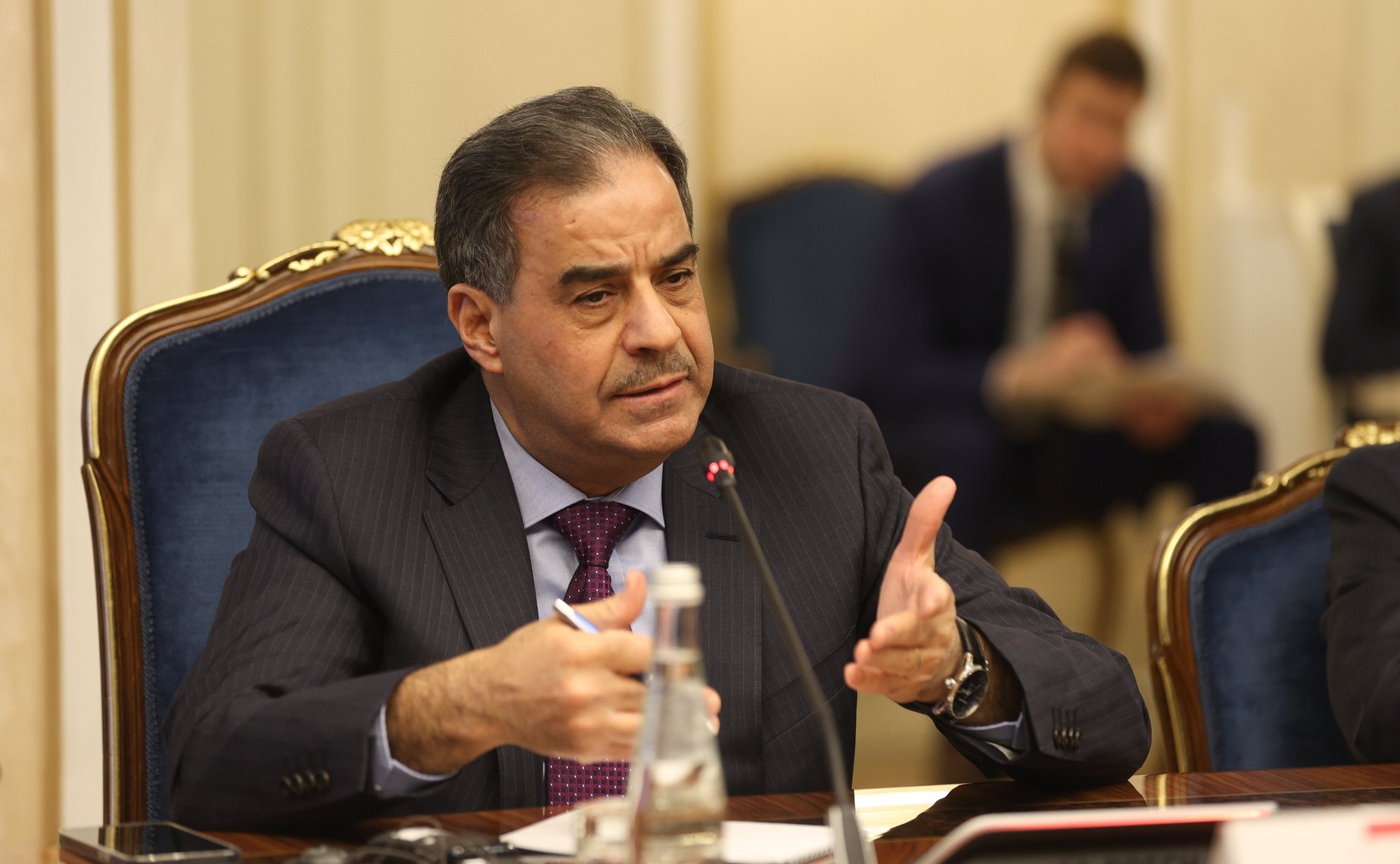 Встреча заместителя Председателя СФ Константина Косачева с главами дипломатических представительств арабских государств, аккредитованных в РФ