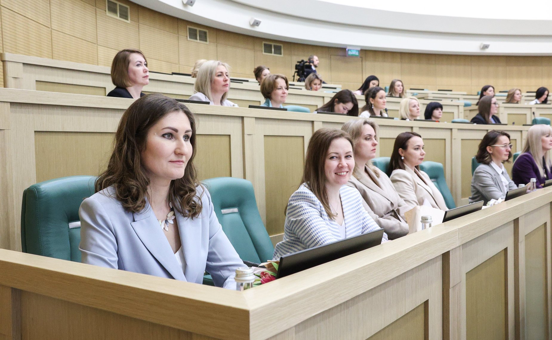 Встреча Председателя Совета Федерации Валентины Матвиенко с женщинами-предпринимателями «Голос женского бизнеса»