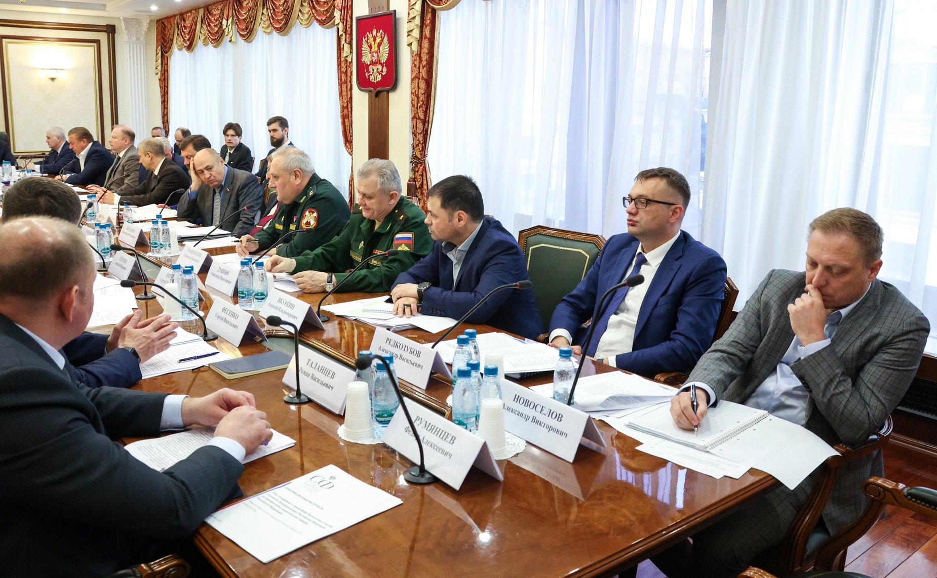 Совещание Комитета Совета Федерации по обороне и безопасности «Опыт внедрения и применения беспилотных систем в войсках национальной гвардии Российской Федерации»