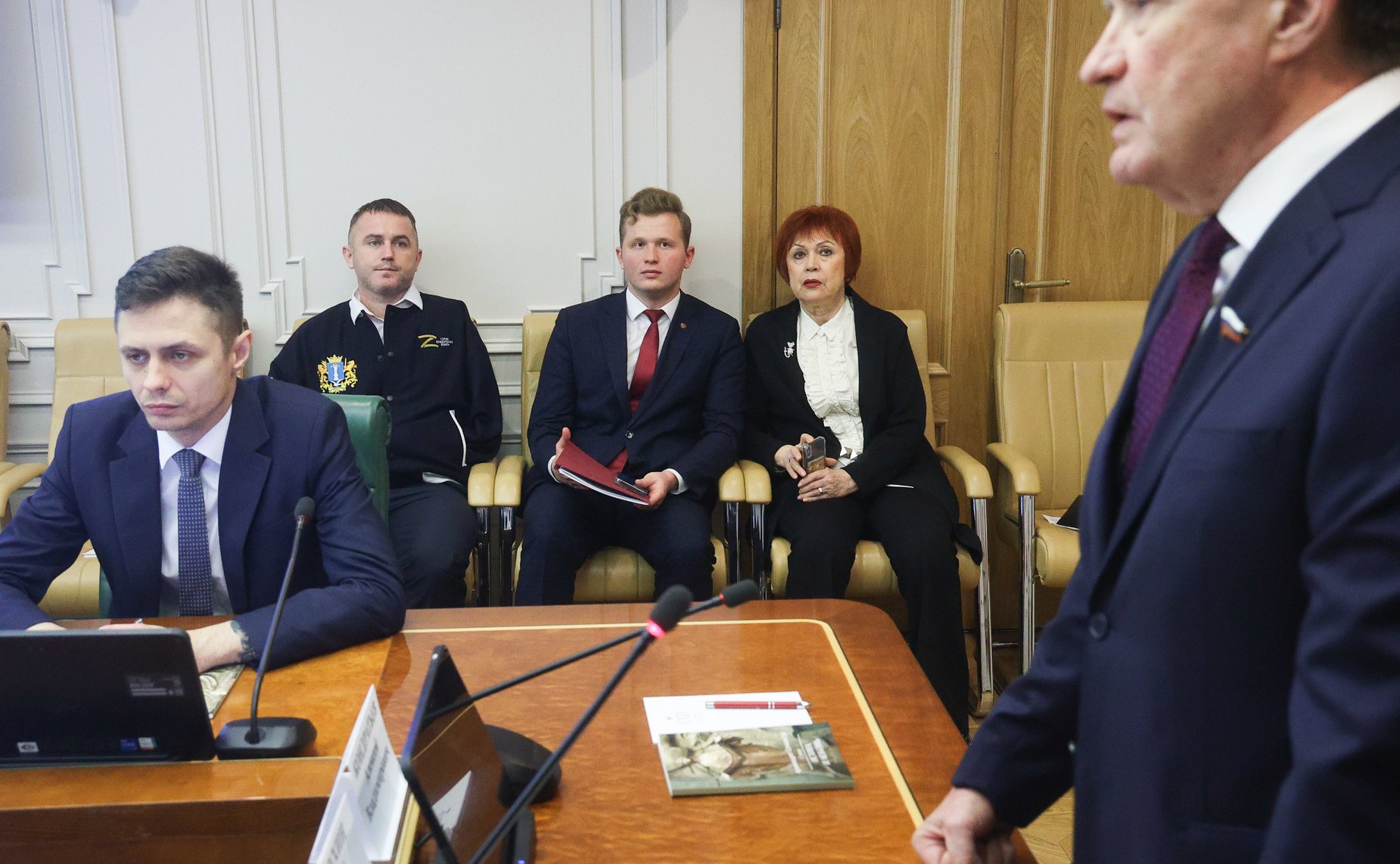 Встреча сенаторов Сергея Рябухина и Алексея Кондратьева с участниками программы «Герои Симбирской земли»