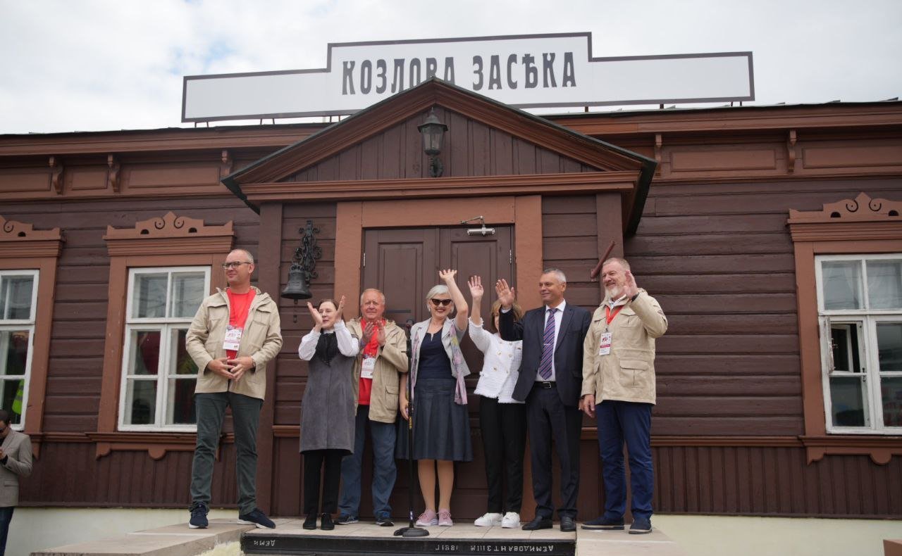 Людмила Скаковская приветствовала юных пассажиров «Поезда Памяти» на тульской земле