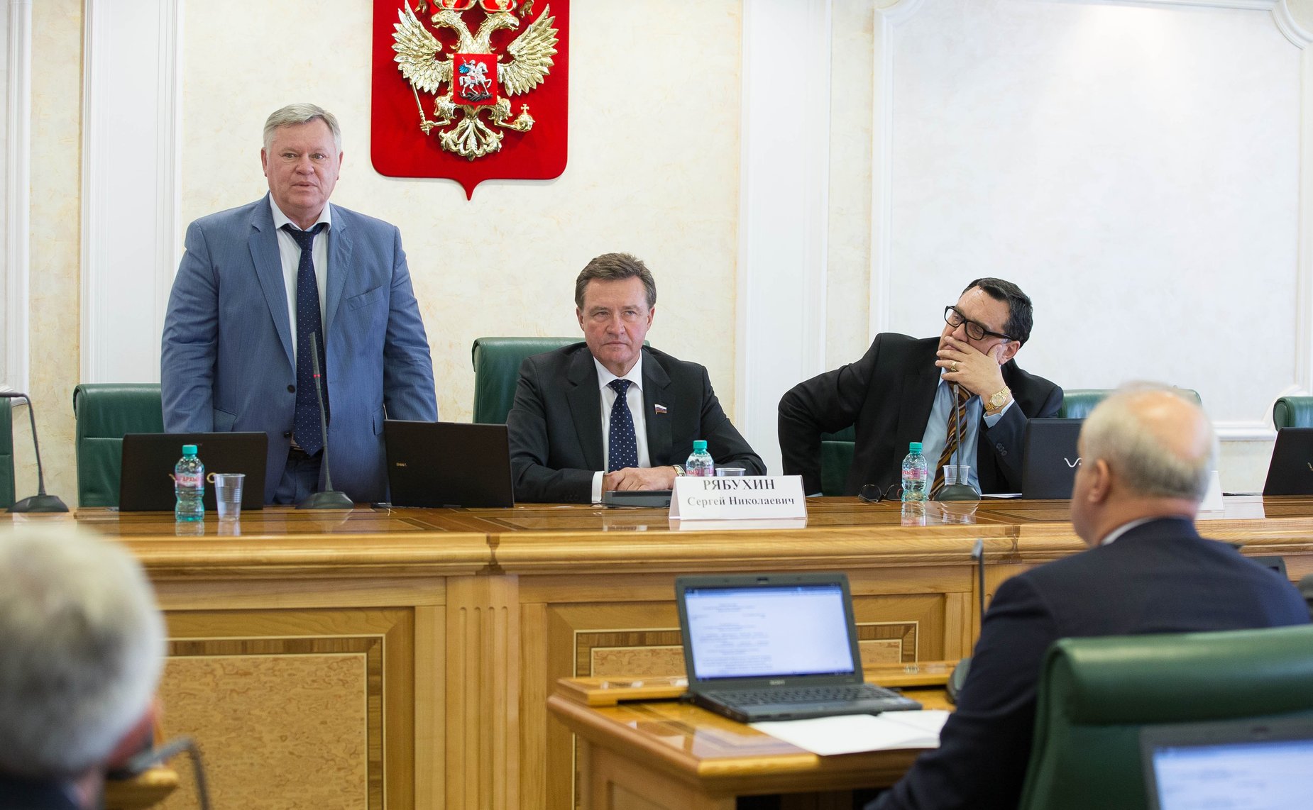 Заседание Комитета СФ по бюджету и финансовым рынкам. В. Петров