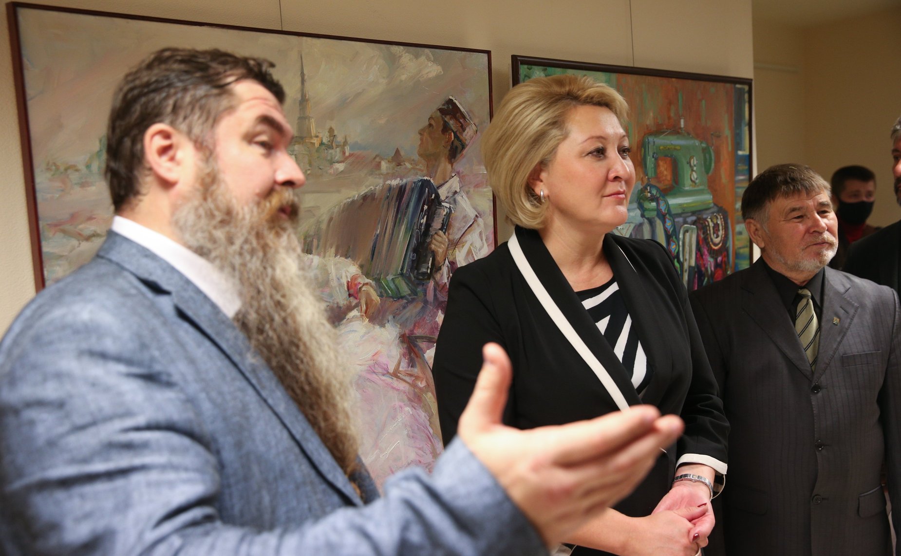 Открытие в Совете Федерации выставки «Наша республика», посвященной 100-летию ТаССР