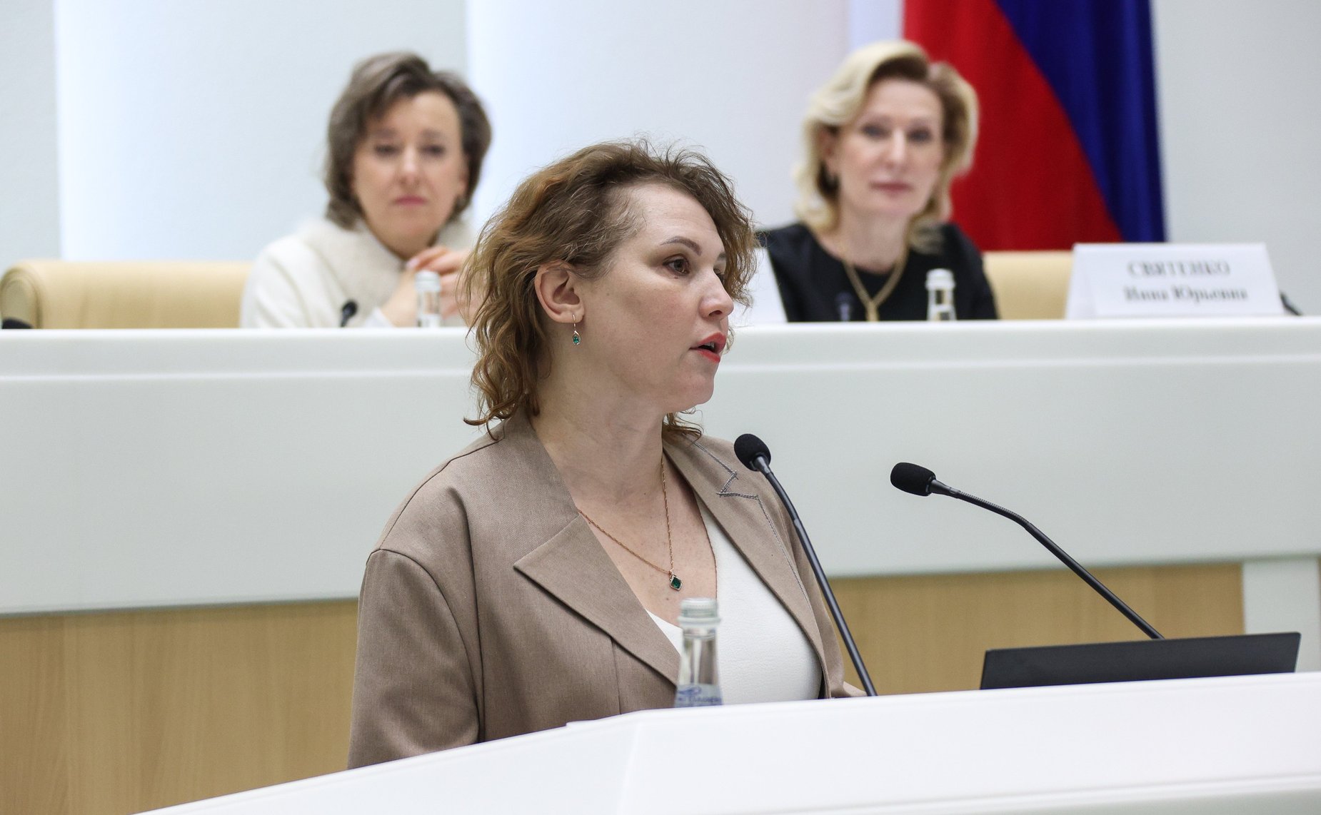 Встреча Председателя Совета Федерации Валентины Матвиенко с женщинами-предпринимателями «Голос женского бизнеса»