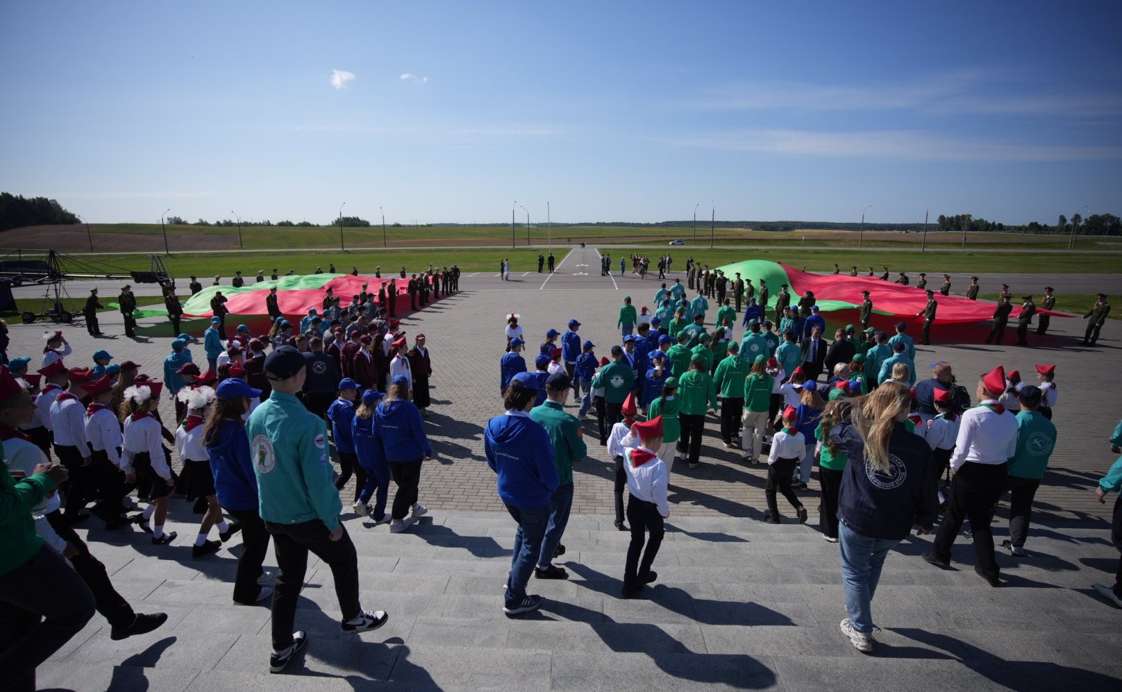 Мероприятия культурно-образовательного проекта «Поезд Памяти» на Кургане Славы