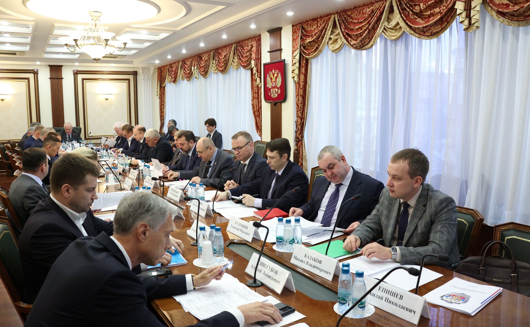 Совещание Комитета СФ по обороне и безопасности «О ходе эксперимента по сбору биометрической информации в пунктах пропуска через государственную границу Российской Федерации»