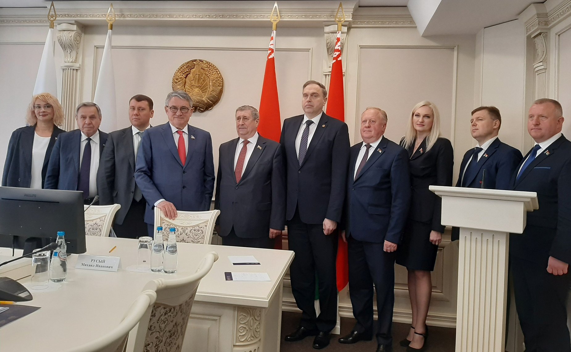 Юрий Воробьев принял участие в совместном заседании белорусского и российского организационных комитетов по подготовке IX Форума регионов Беларуси и России. Мероприятие состоялось в городе Гродно (Республика Беларусь)