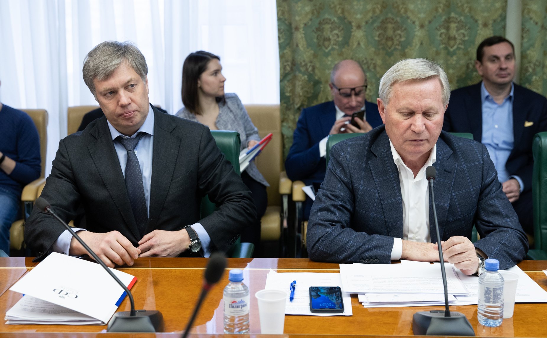 Алексей Русских и Михаил Афанасов