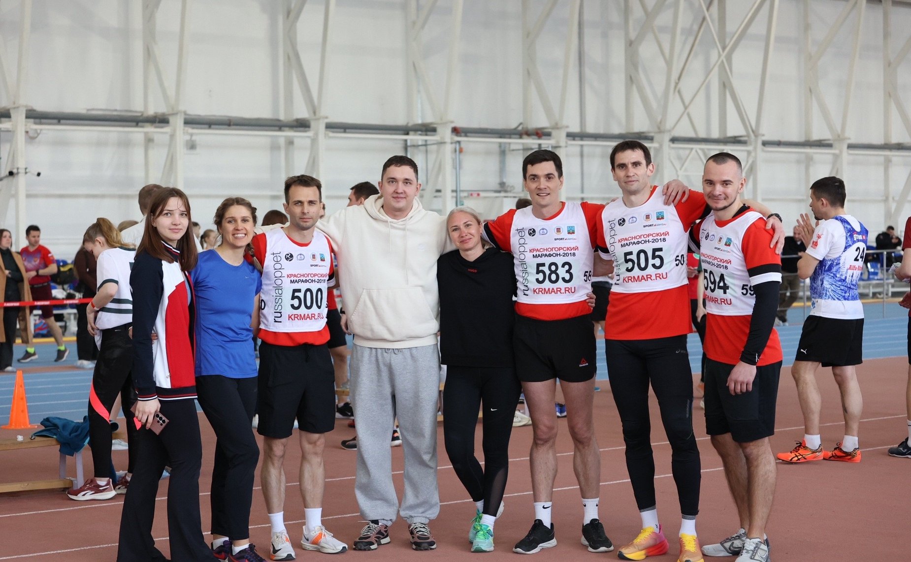 Роман Маслов вместе с командой Совета Федерации принял участие в XVIII Спартакиаде по лёгкой атлетике