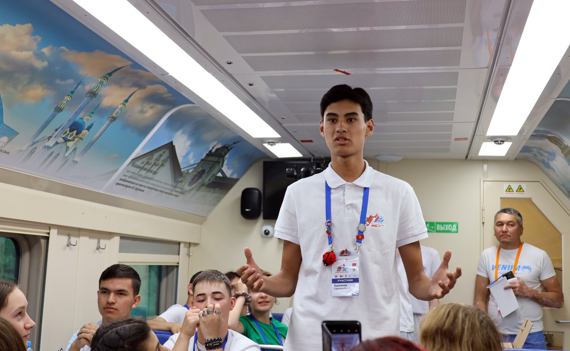 Вологда приветствовала участников культурно-образовательного проекта «Поезд Памяти»