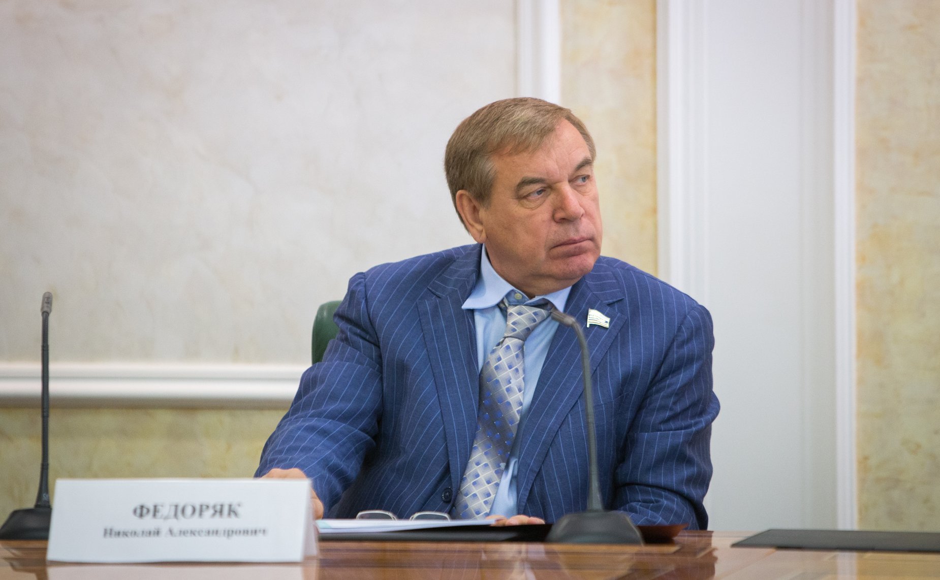 Заседание Координационного Совета при Совете Федерации по социальной защите военнослужащих, сотрудников правоохранительных органов и членов их семей. Федоряк