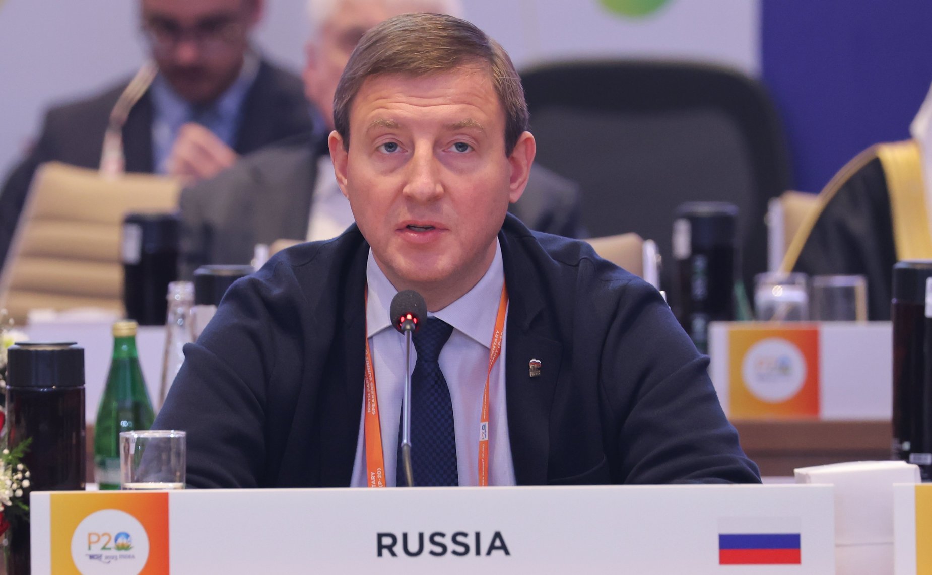 Первый заместитель Председателя Совета Федерации Андрей Турчак принял участие в работе сессии девятого Саммита спикеров парламентов стран «Группы двадцати» в Индии по теме «Изменение жизни людей с помощью общественных цифровых платформ»